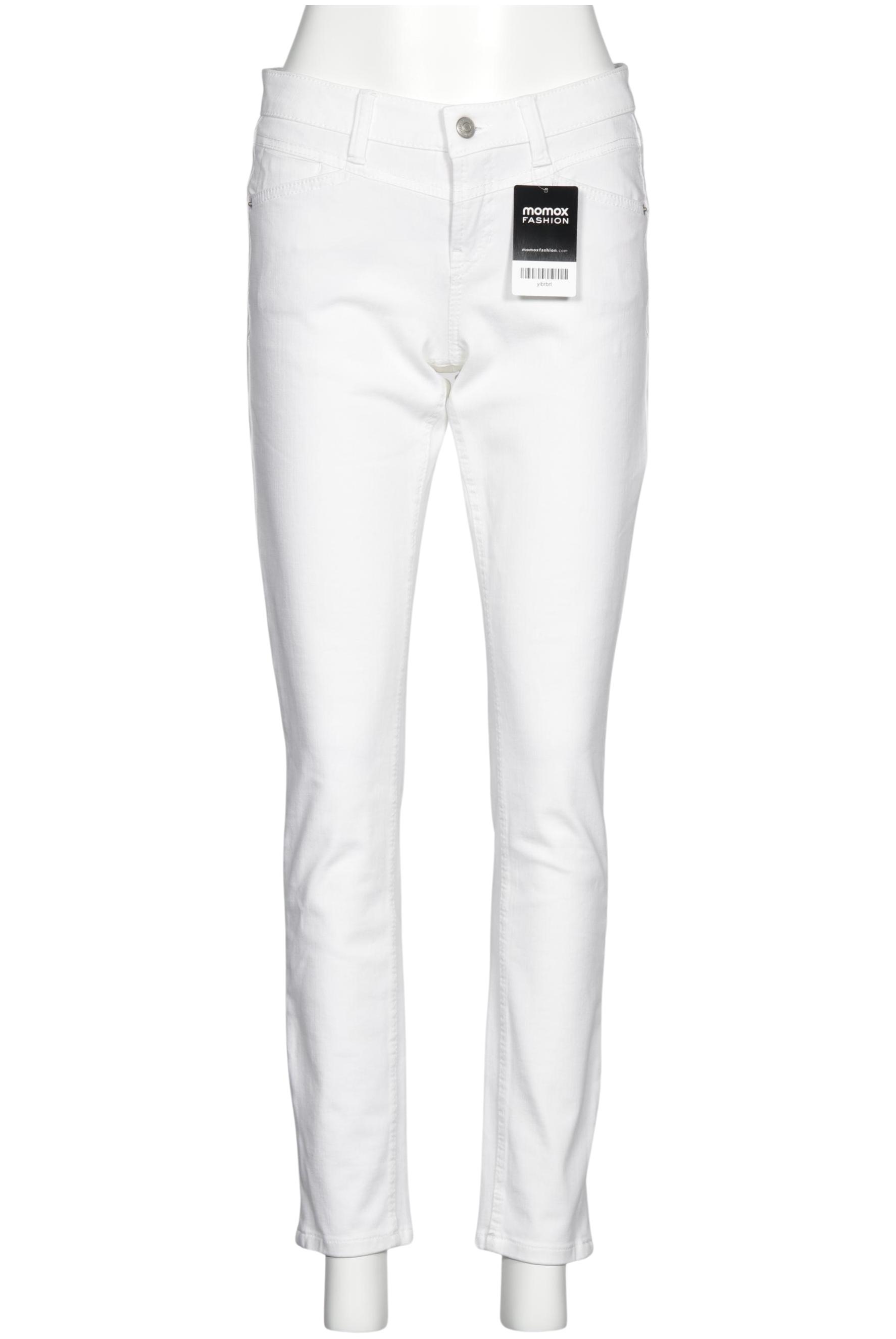 

Cambio Damen Stoffhose, weiß, Gr. 36