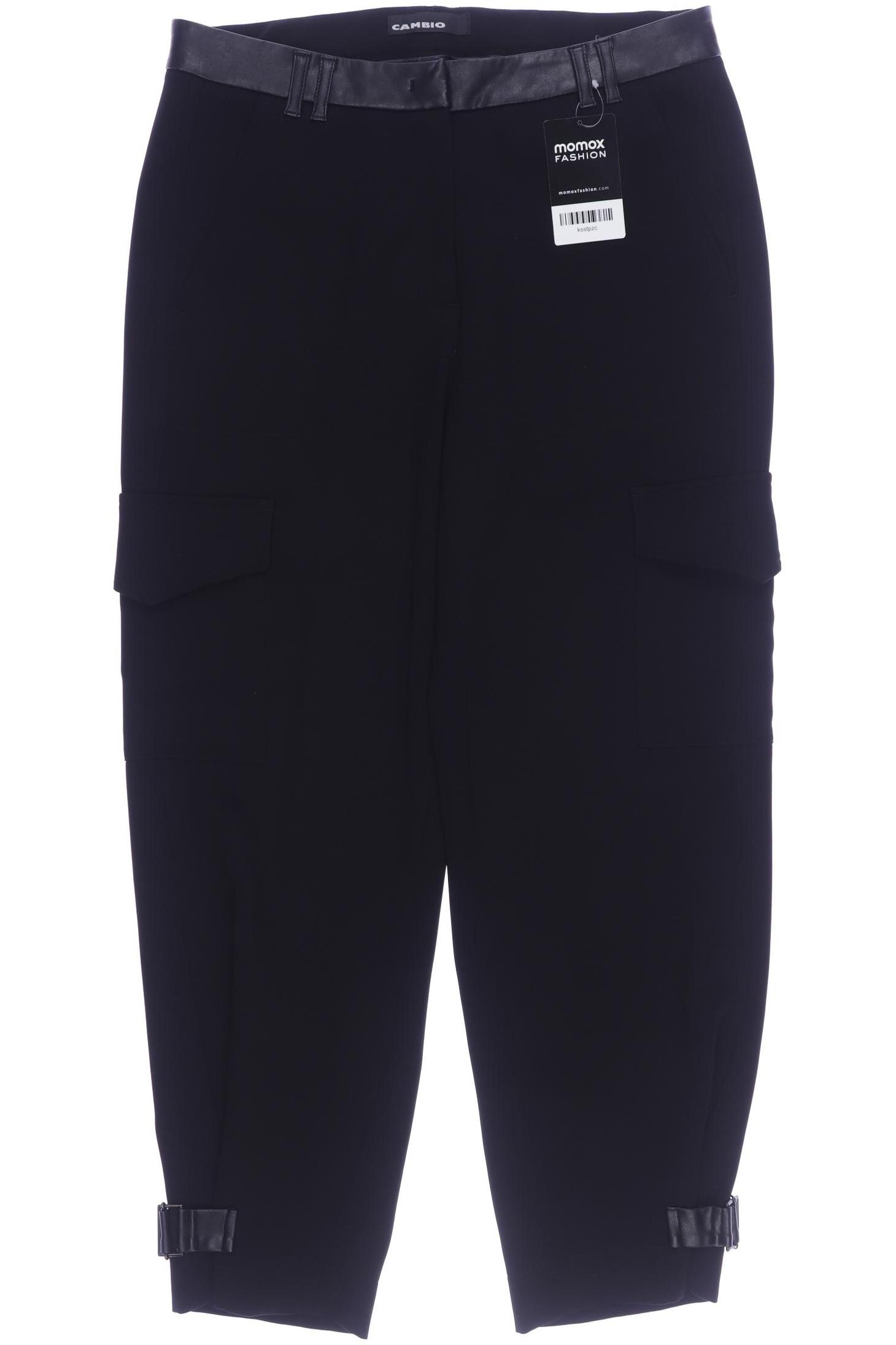 

Cambio Damen Stoffhose, schwarz, Gr. 34