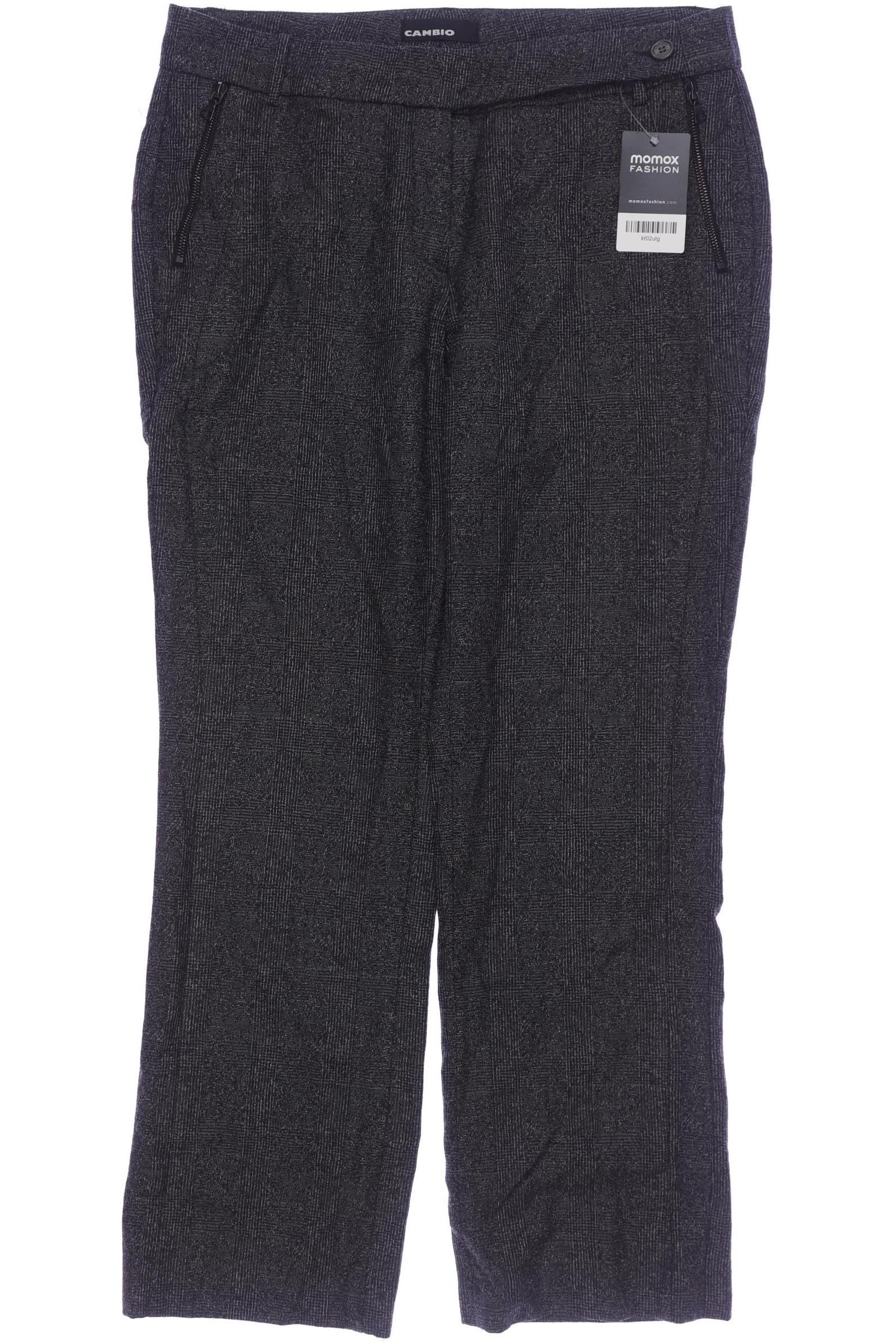 

Cambio Damen Stoffhose, grau, Gr. 40