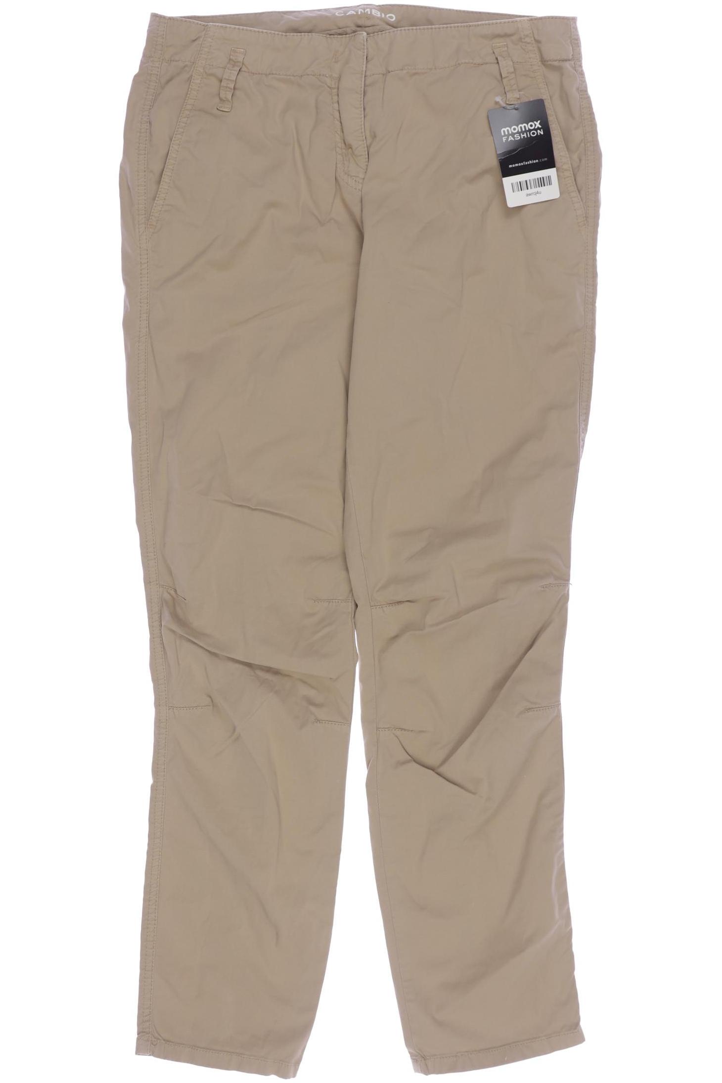 

Cambio Damen Stoffhose, beige, Gr. 34