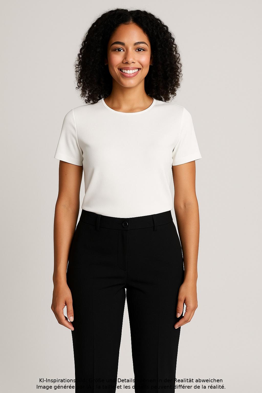 

Cambio Damen Stoffhose, schwarz, Gr. 40