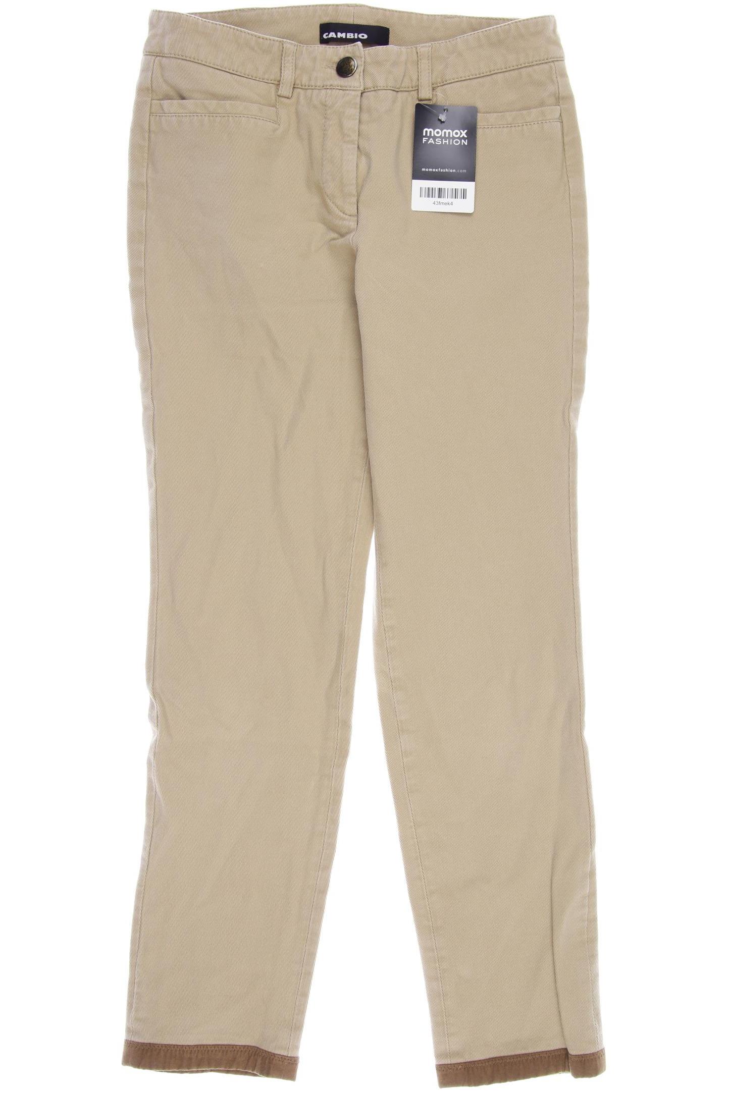 

Cambio Damen Stoffhose, beige, Gr. 34