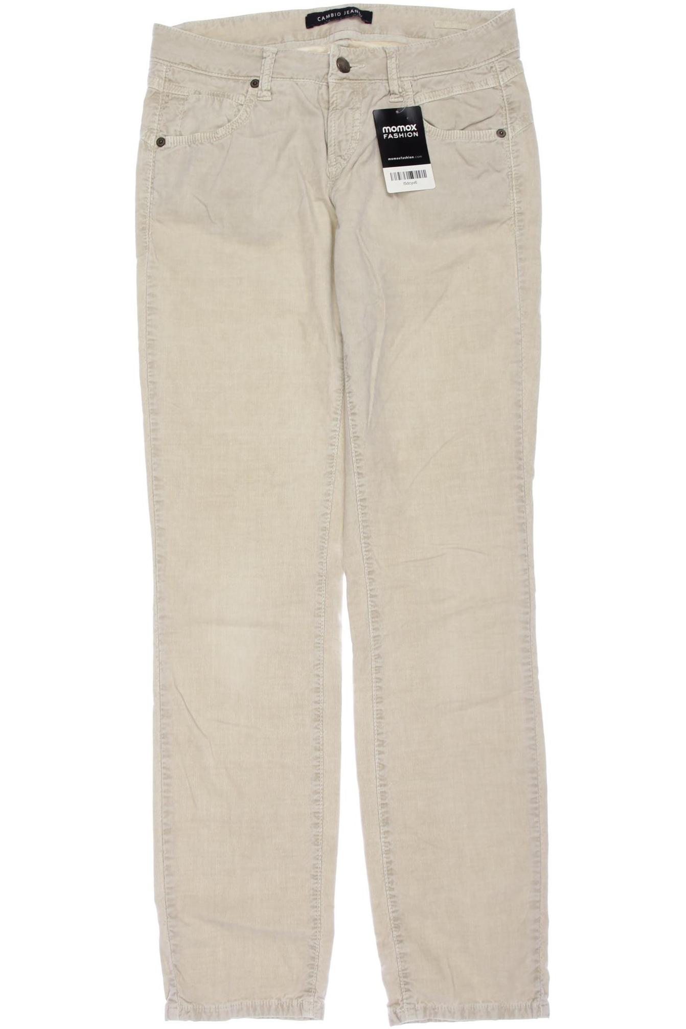 

Cambio Damen Stoffhose, beige, Gr. 28