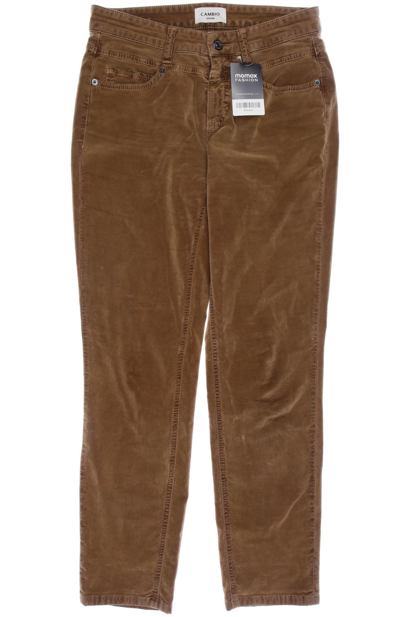 

Cambio Damen Stoffhose, braun, Gr. 38