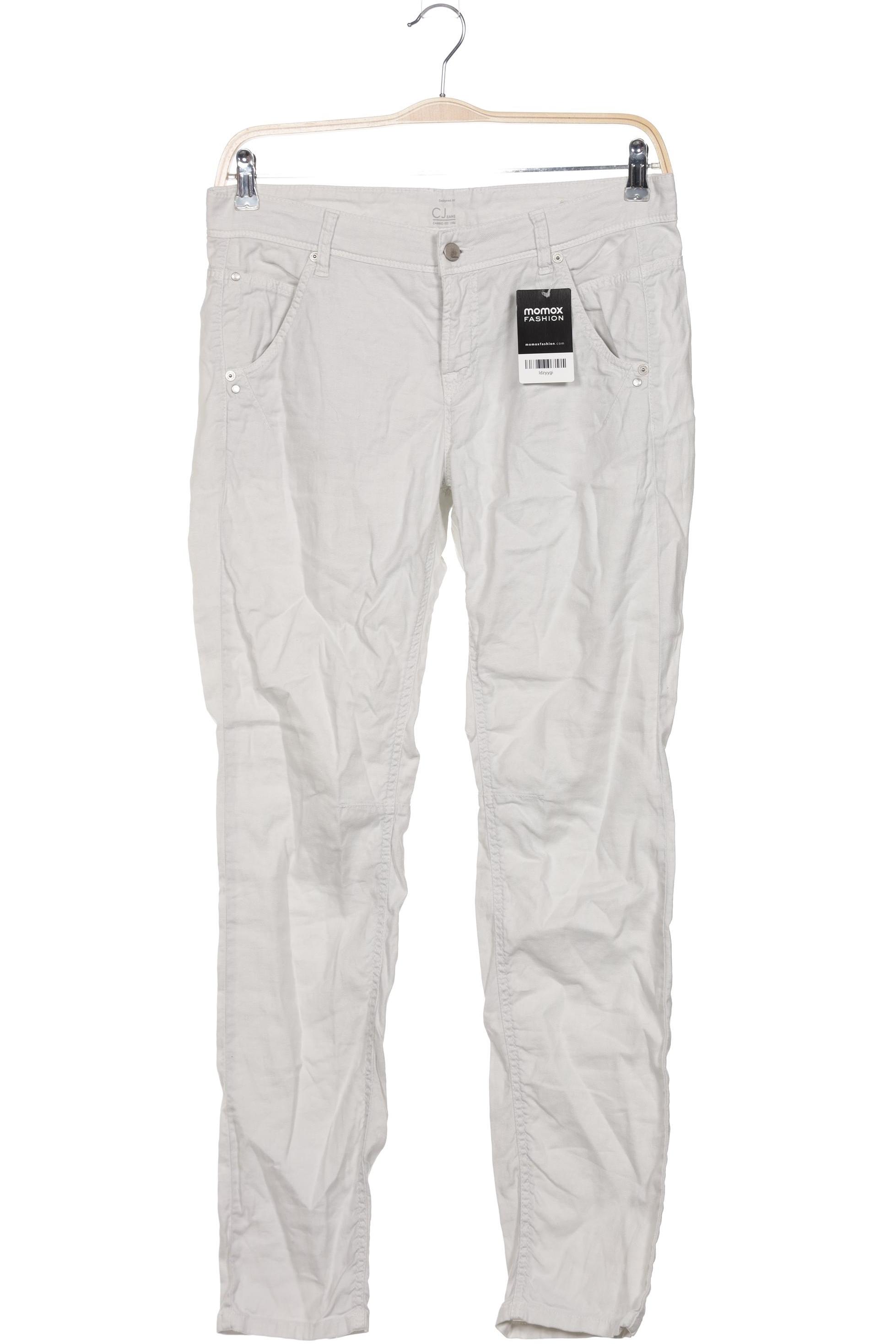 

Cambio Damen Stoffhose, cremeweiß, Gr. 32