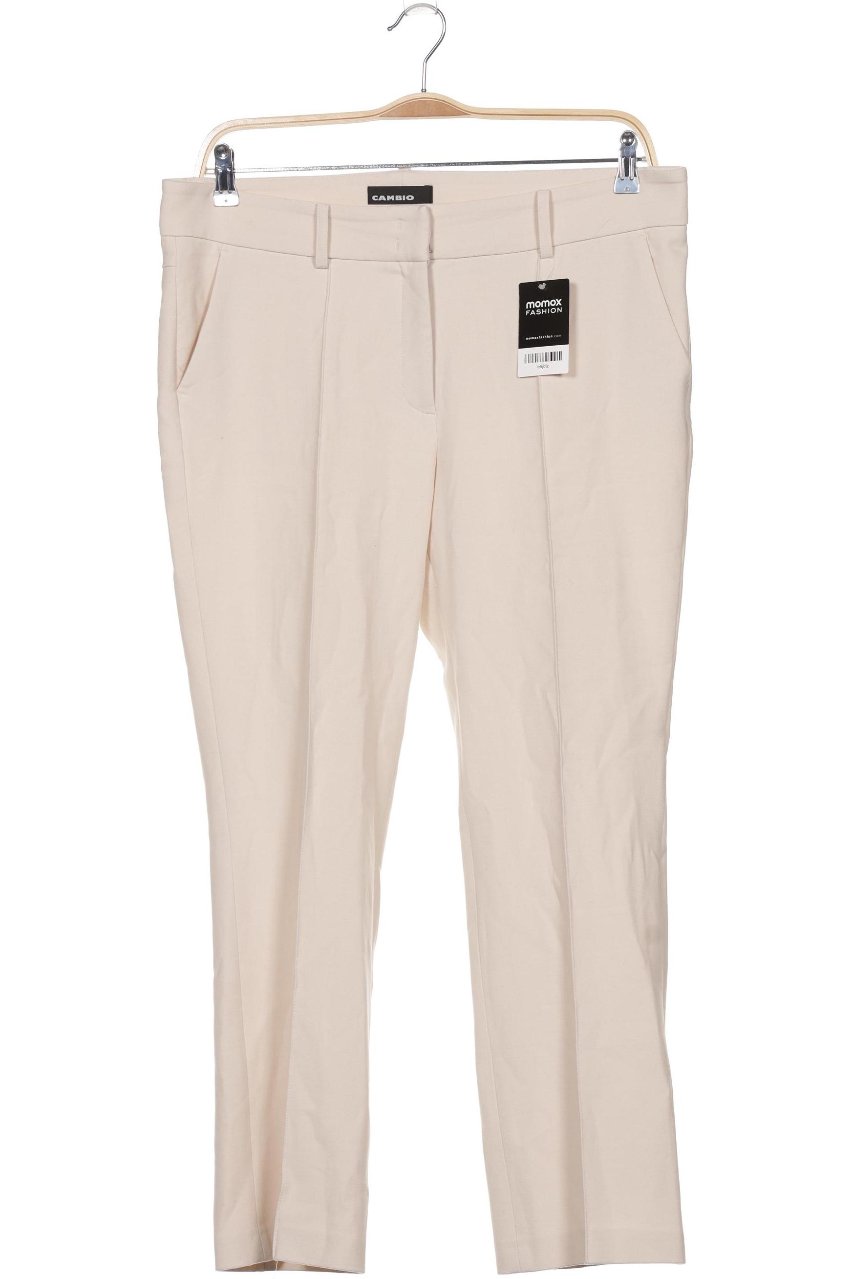 

Cambio Damen Stoffhose, cremeweiß, Gr. 36