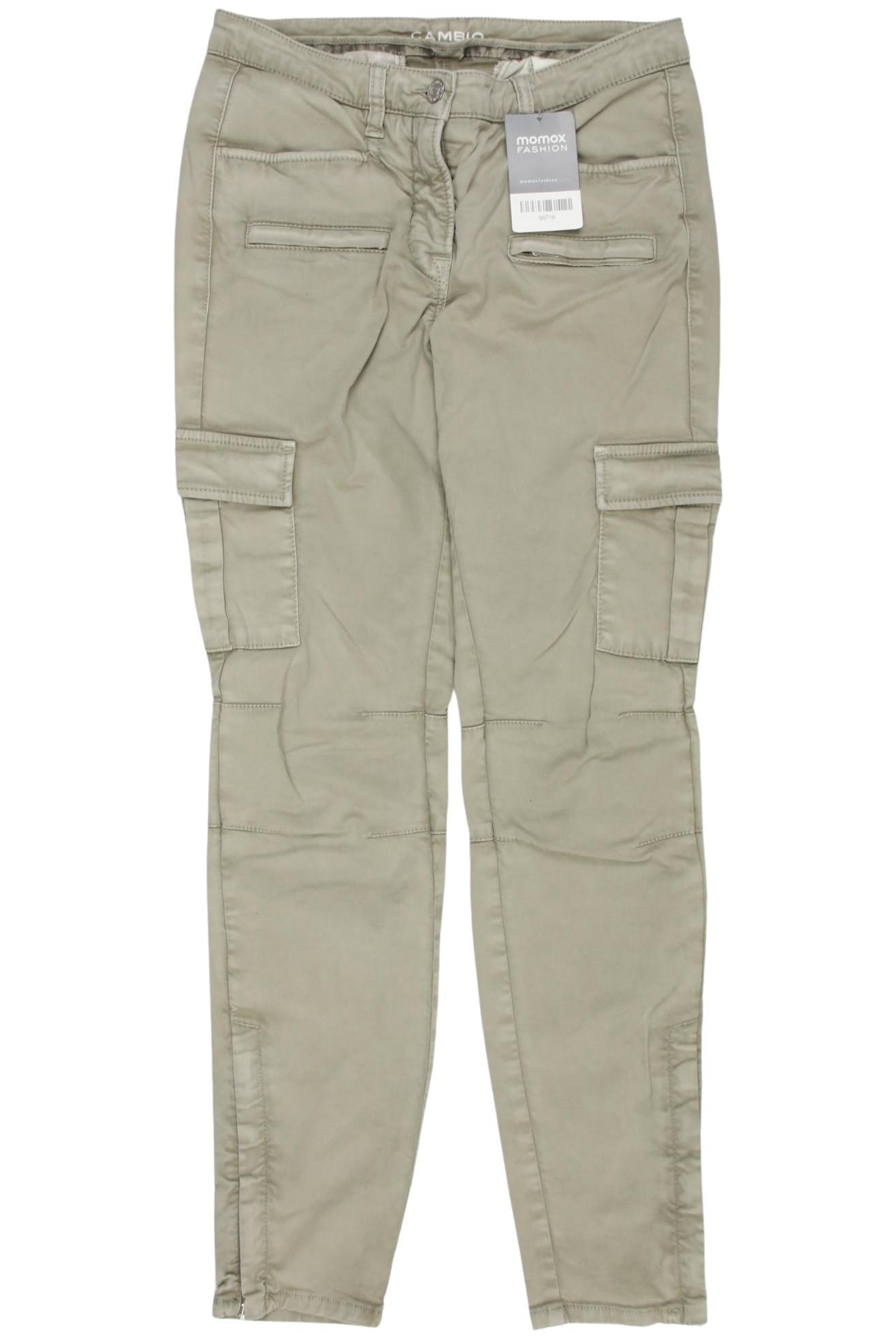 

Cambio Damen Stoffhose, grau, Gr. 34