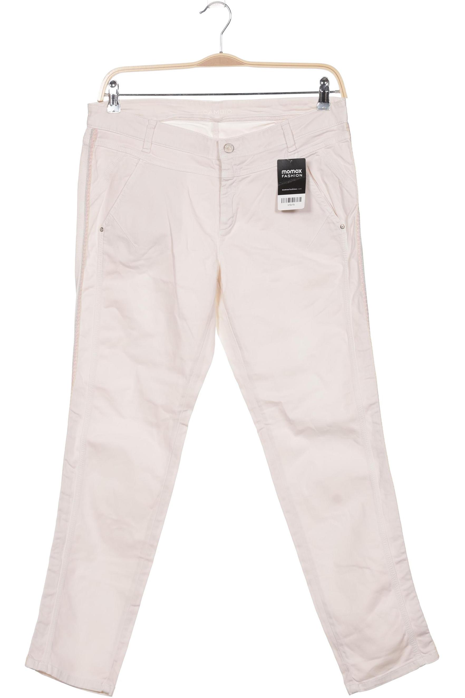

Cambio Damen Stoffhose, cremeweiß, Gr. 42