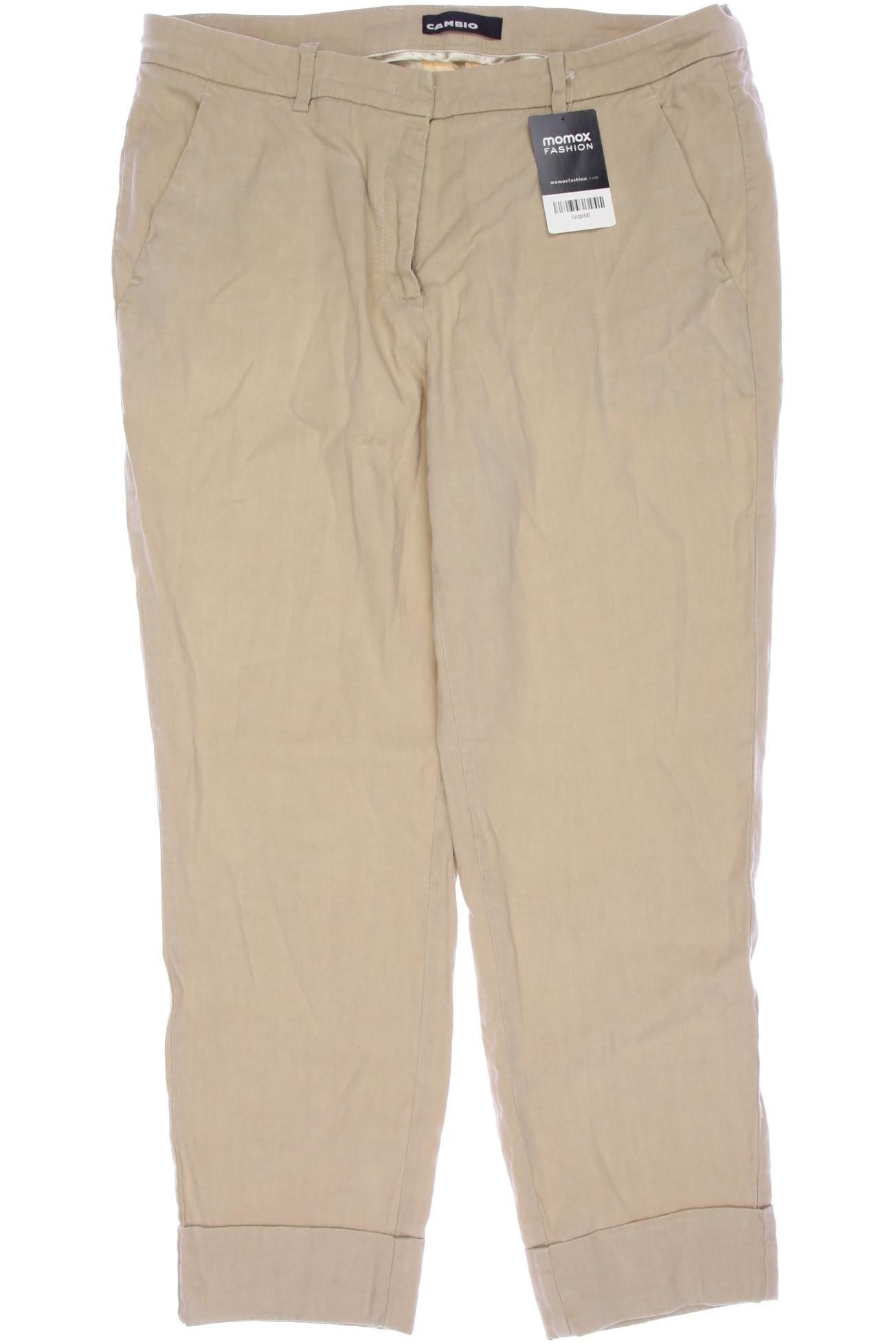 

Cambio Damen Stoffhose, beige, Gr. 34