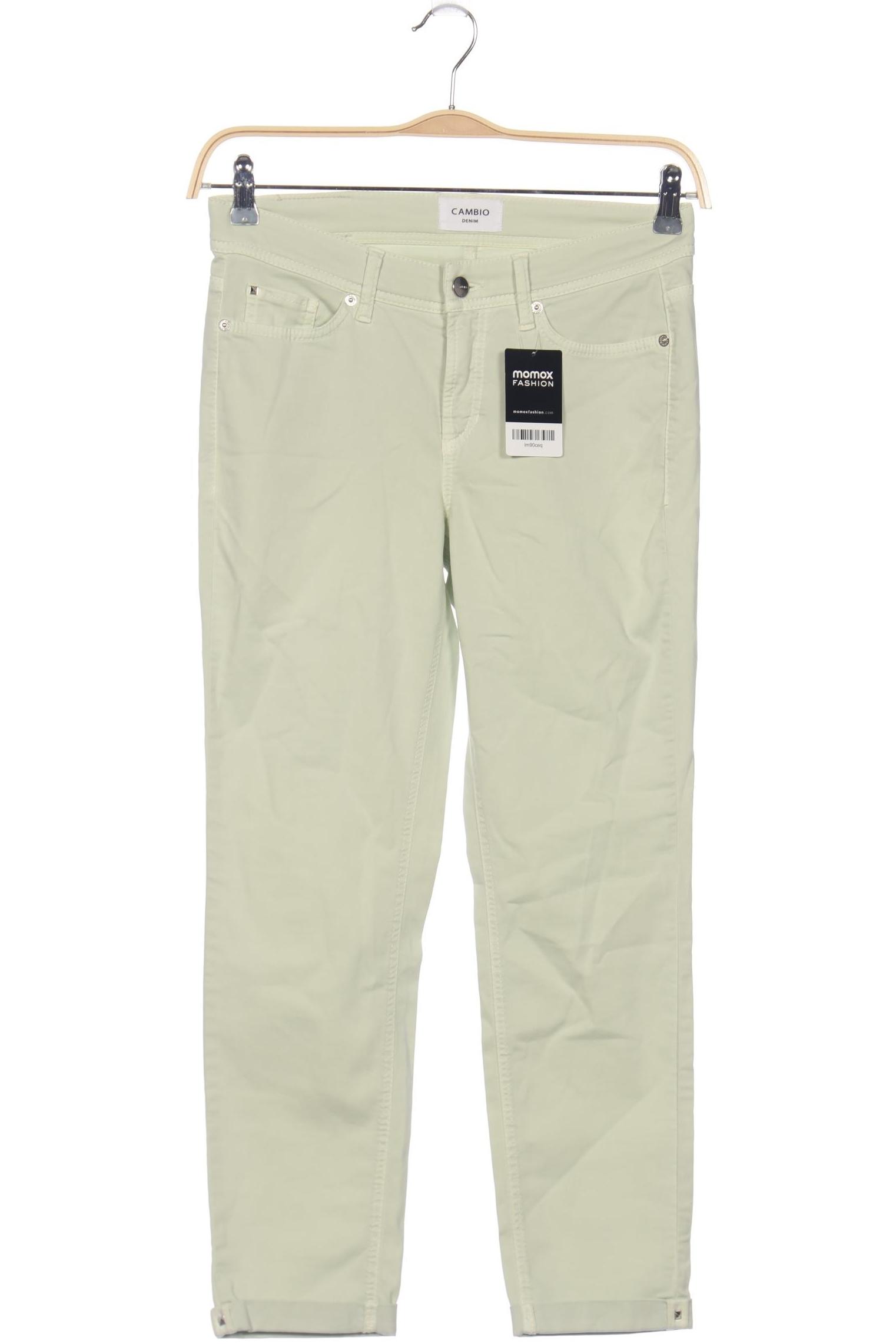 

Cambio Damen Stoffhose, hellgrün, Gr. 28