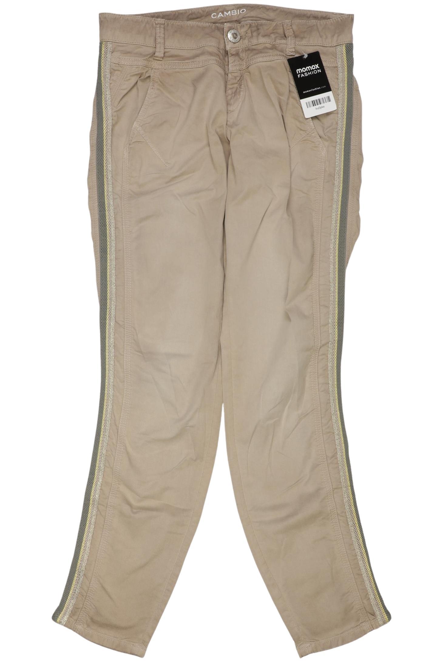 

Cambio Damen Stoffhose, beige, Gr. 34