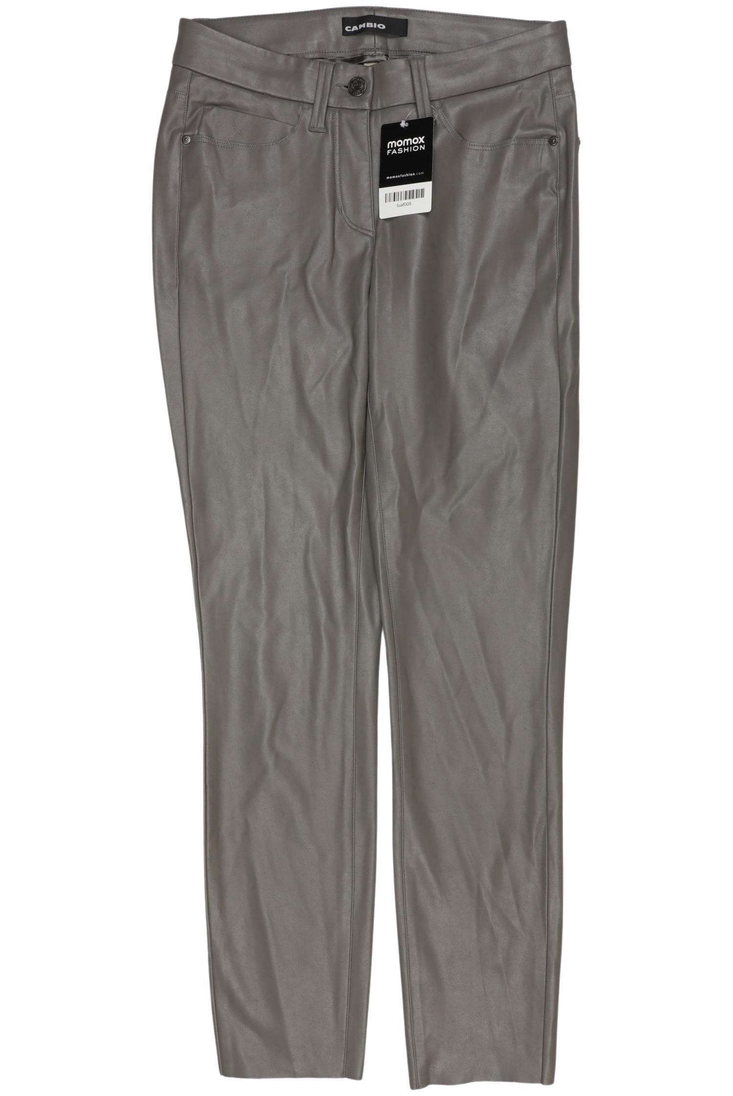 

Cambio Damen Stoffhose, grau, Gr. 34