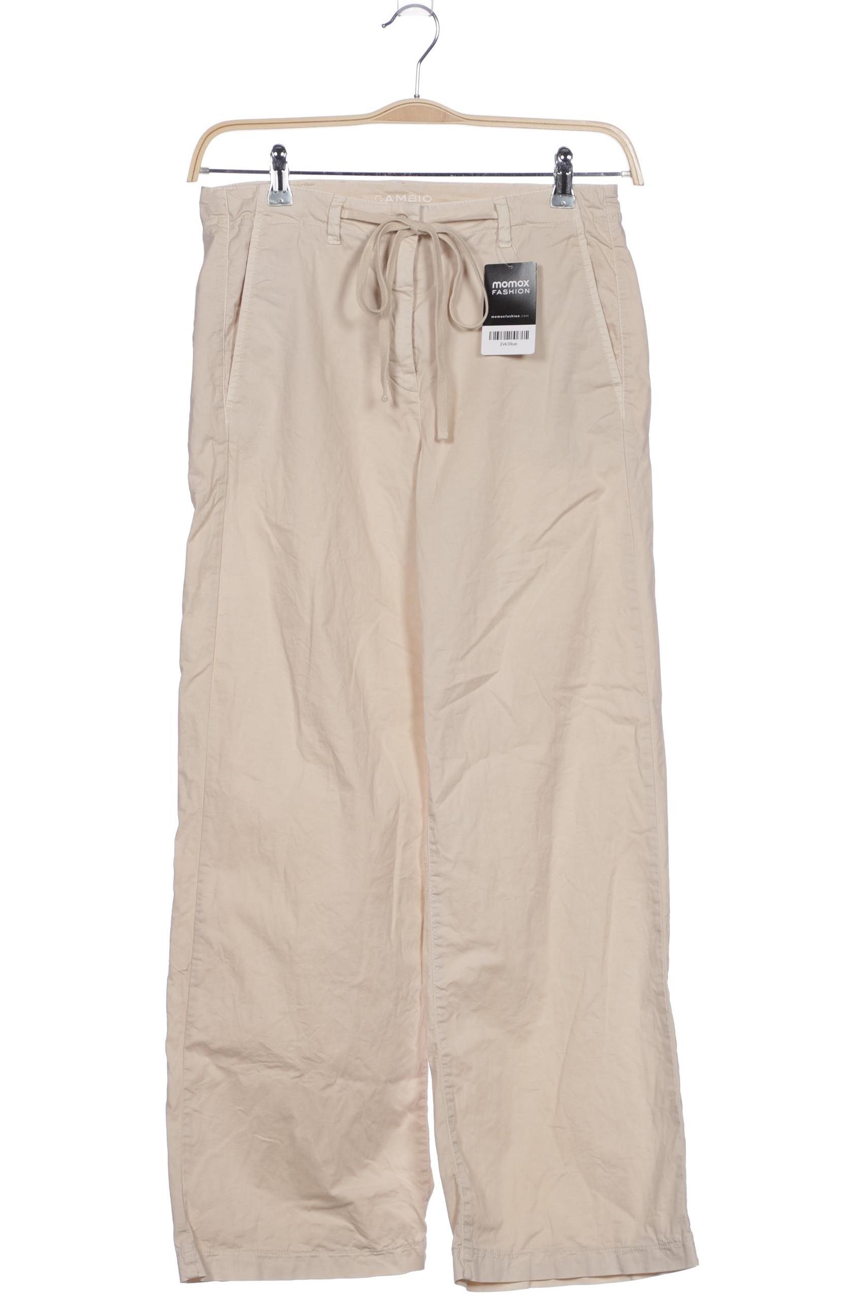 

Cambio Damen Stoffhose, cremeweiß, Gr. 36