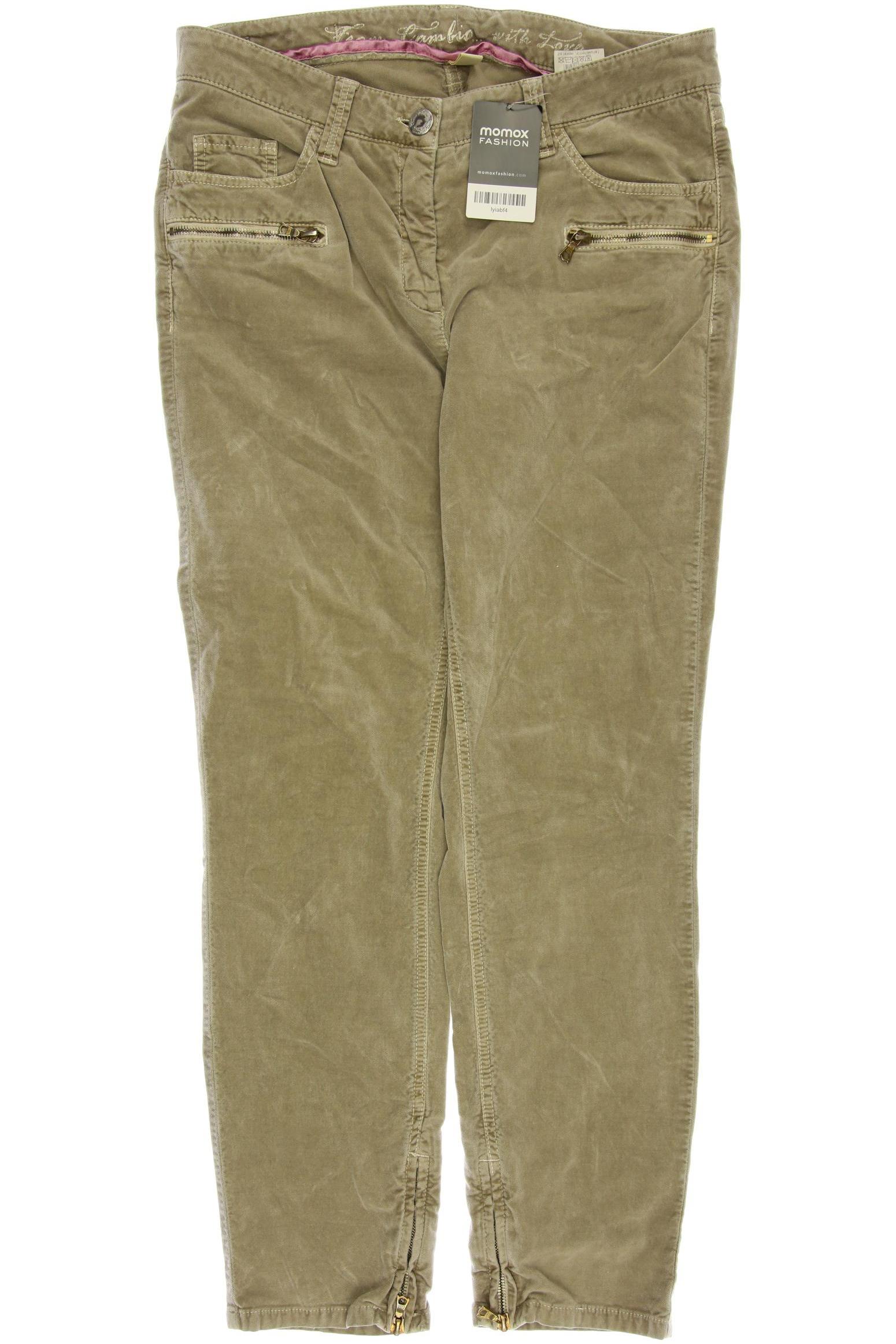 

Cambio Damen Stoffhose, beige, Gr. 40