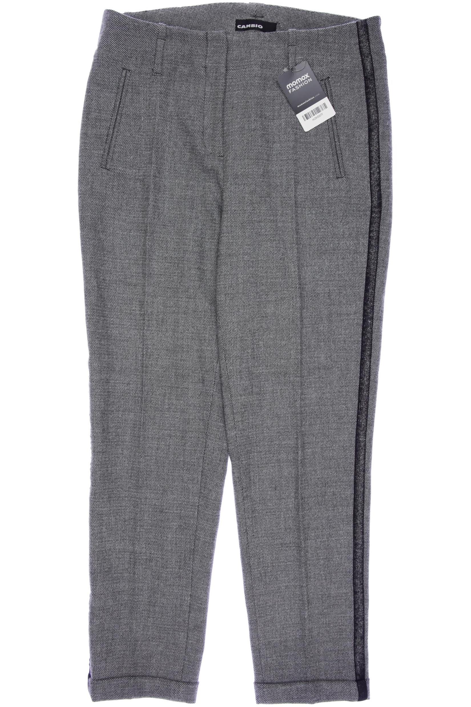 

Cambio Damen Stoffhose, grau, Gr. 38