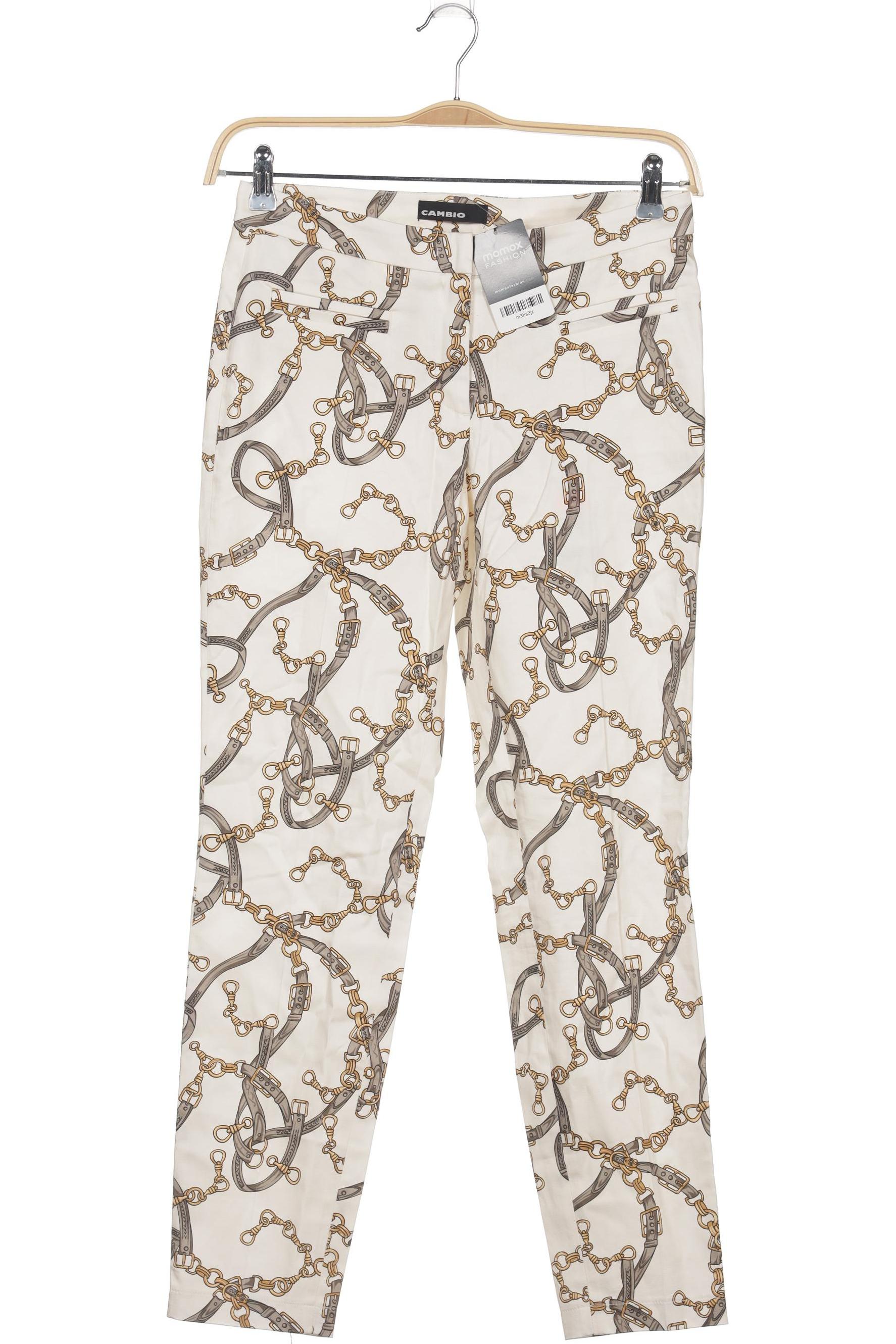 

Cambio Damen Stoffhose, cremeweiß, Gr. 34