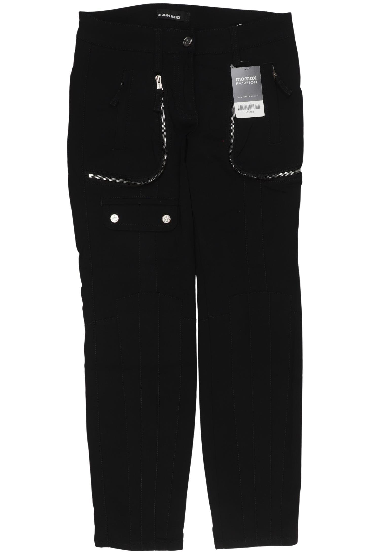 

Cambio Damen Stoffhose, schwarz, Gr. 36
