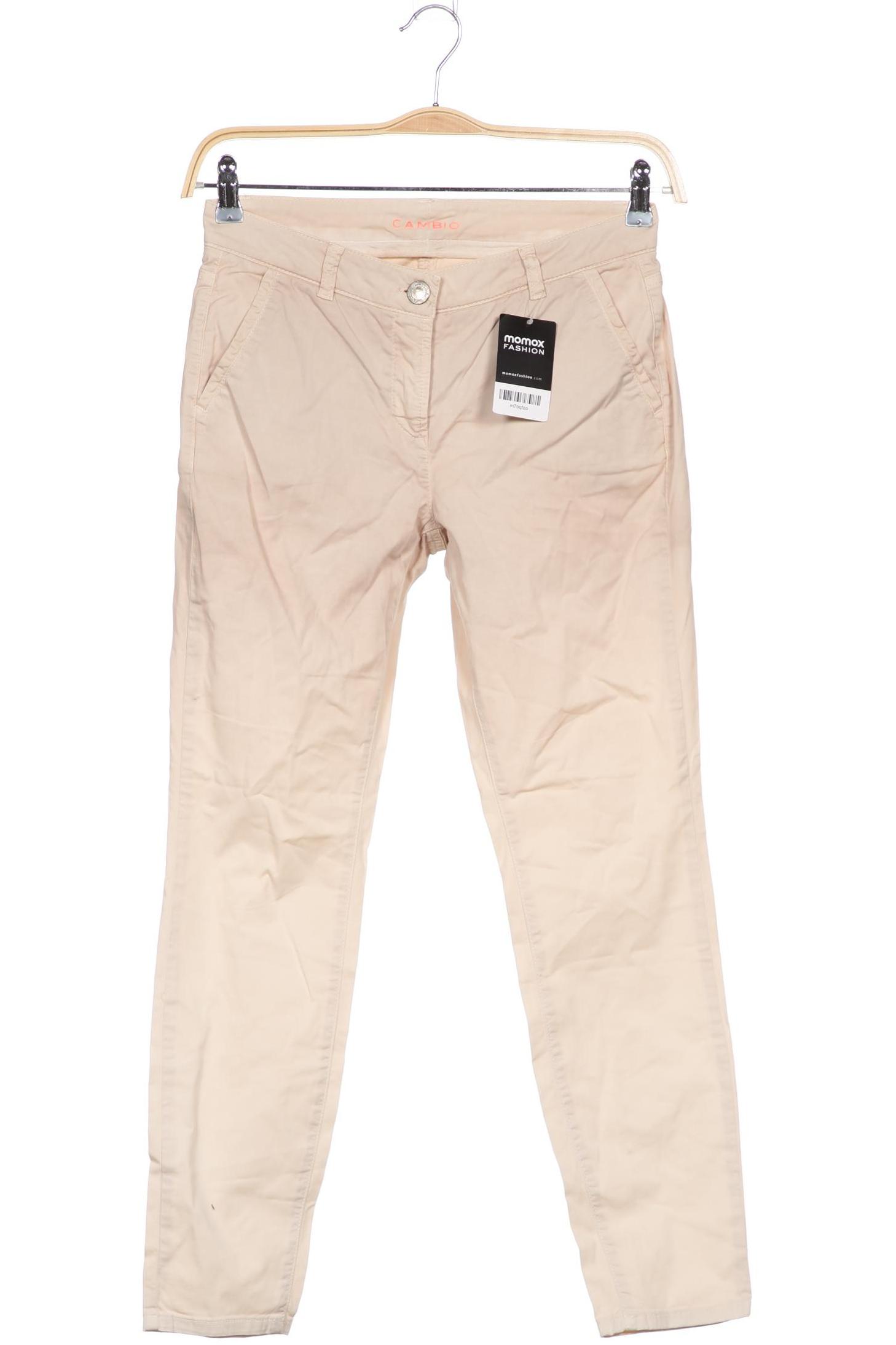 

Cambio Damen Stoffhose, cremeweiß, Gr. 36