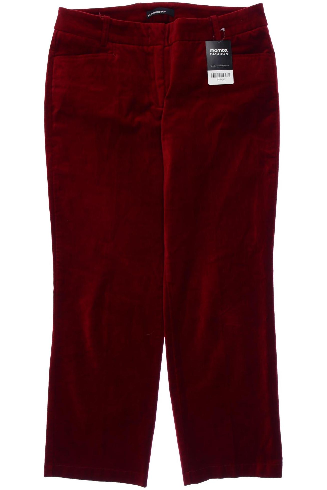 

Cambio Damen Stoffhose, rot, Gr. 40