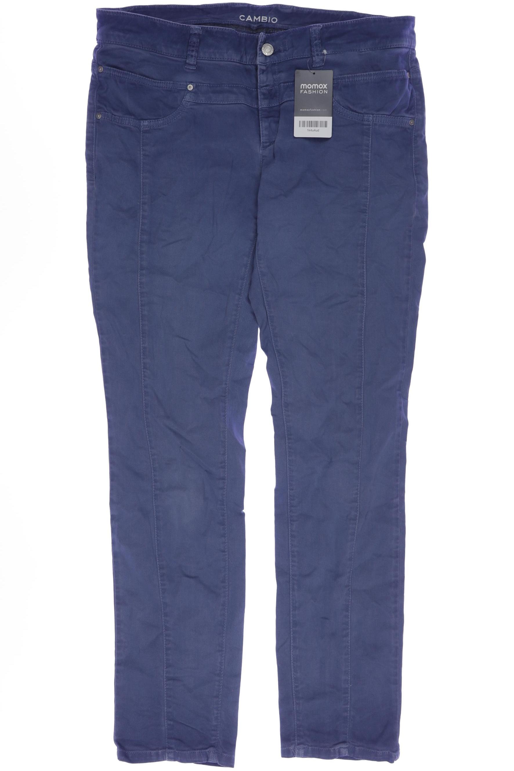 

Cambio Damen Stoffhose, blau, Gr. 40