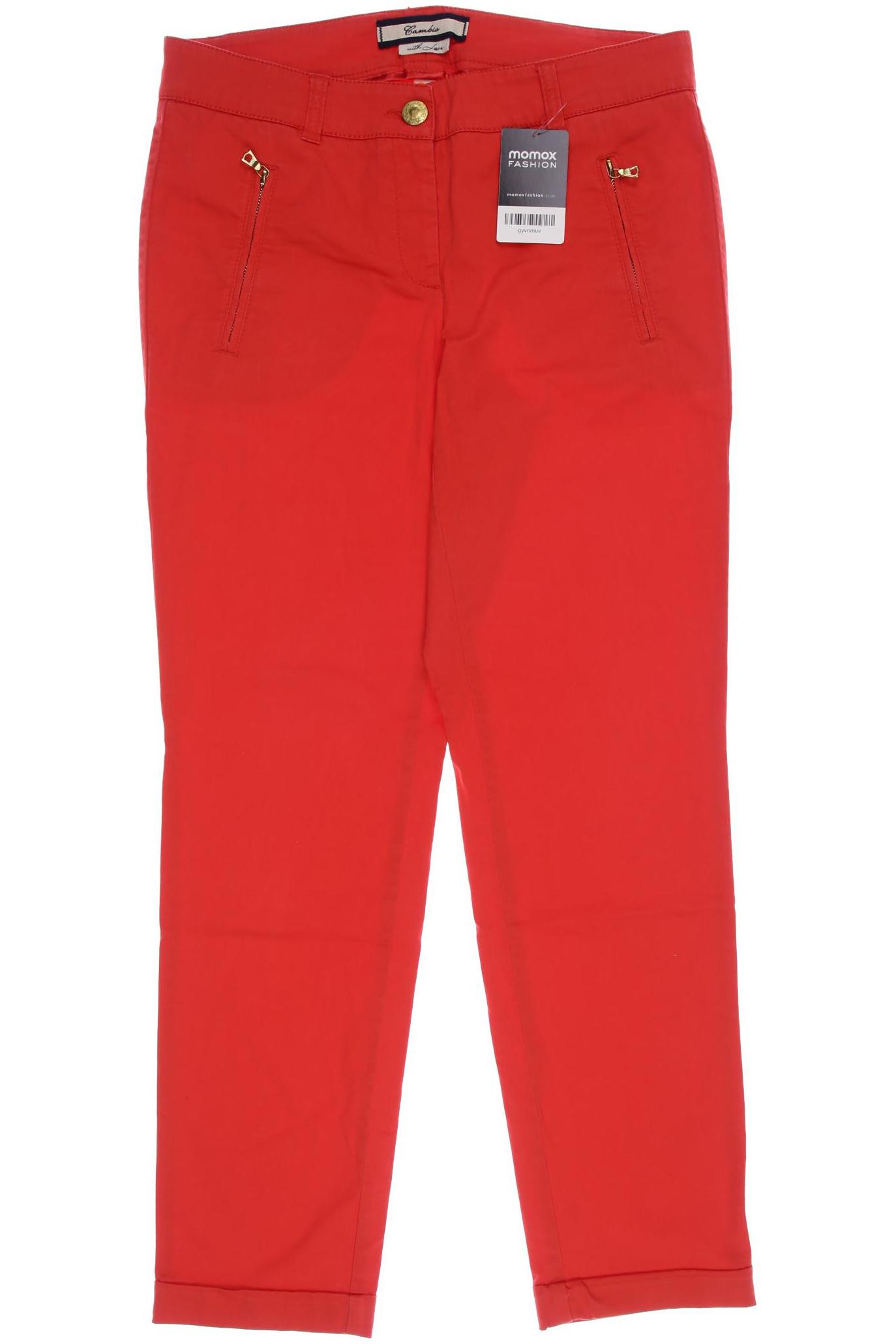 

Cambio Damen Stoffhose, rot, Gr. 38