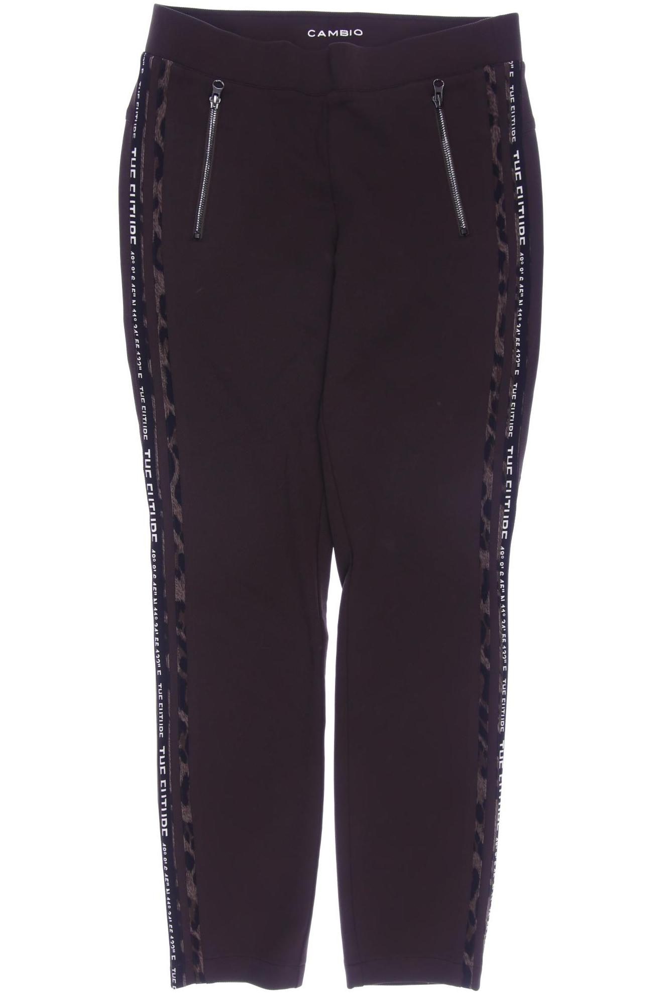 

Cambio Damen Stoffhose, braun, Gr. 38