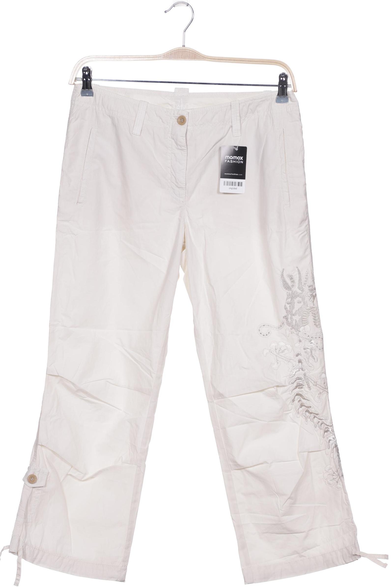 

Cambio Damen Stoffhose, cremeweiß