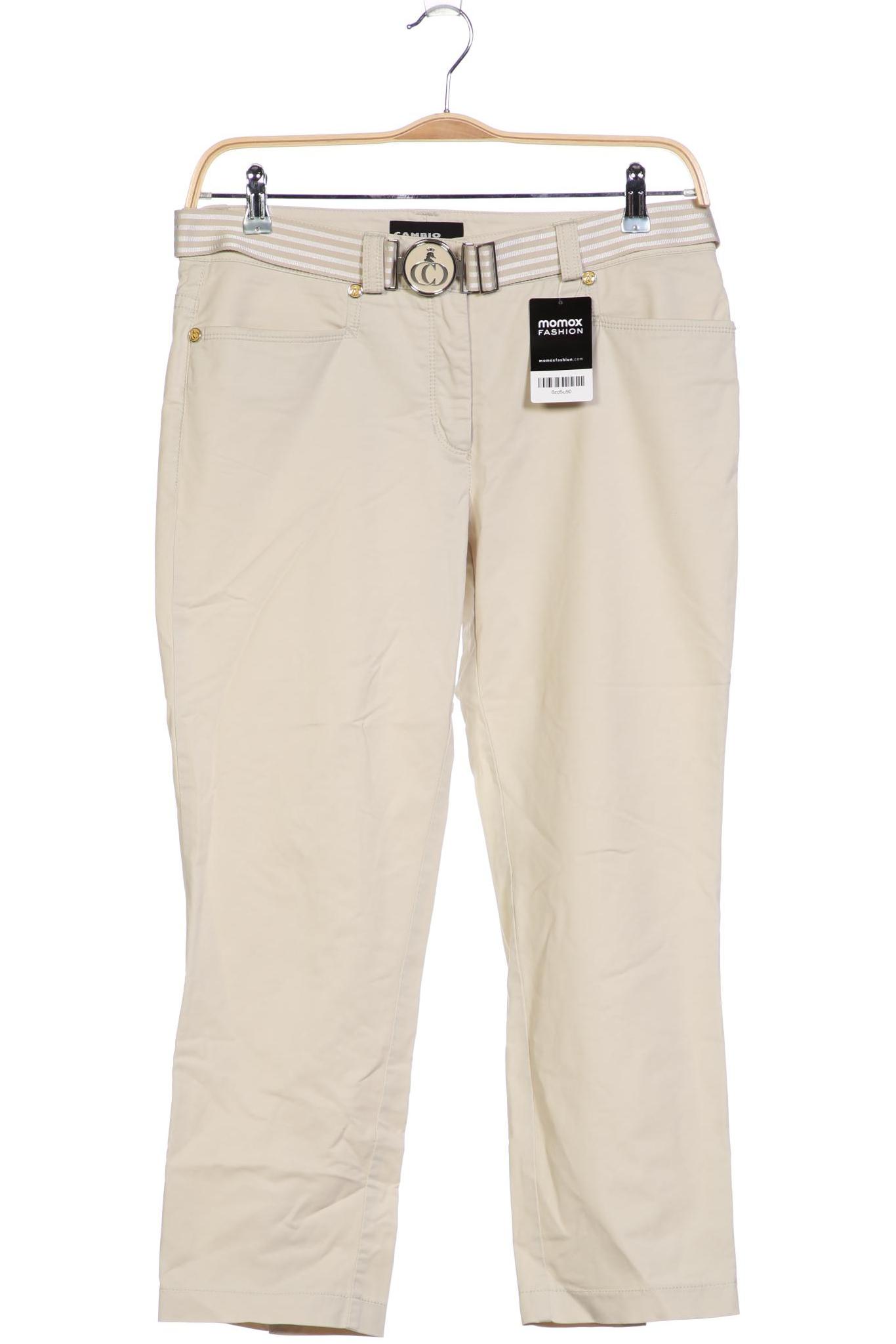 

Cambio Damen Stoffhose, cremeweiß, Gr. 40
