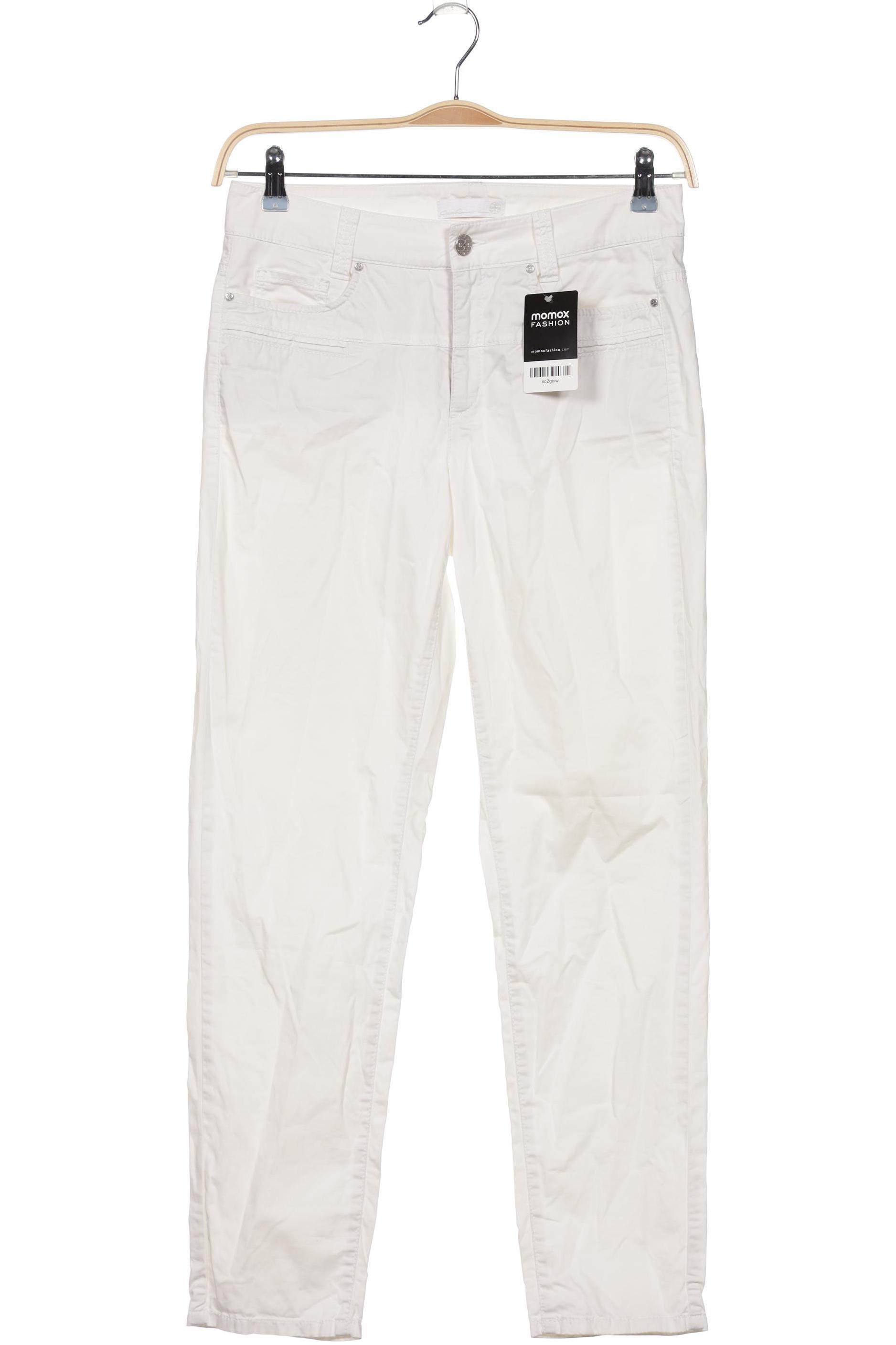 

Cambio Damen Stoffhose, weiß, Gr. 29
