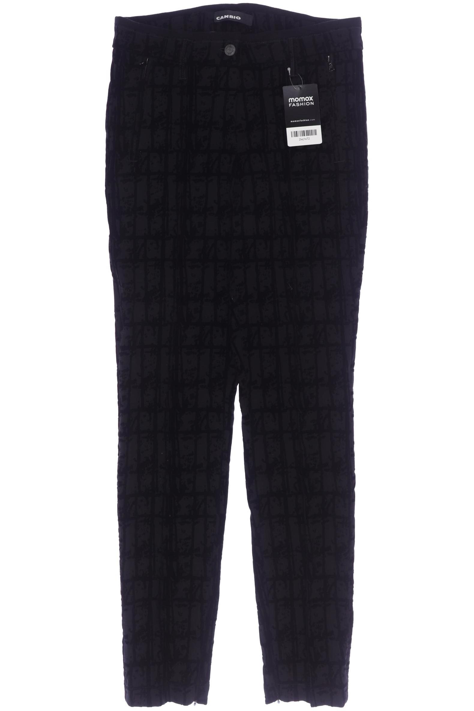 

Cambio Damen Stoffhose, schwarz, Gr. 36