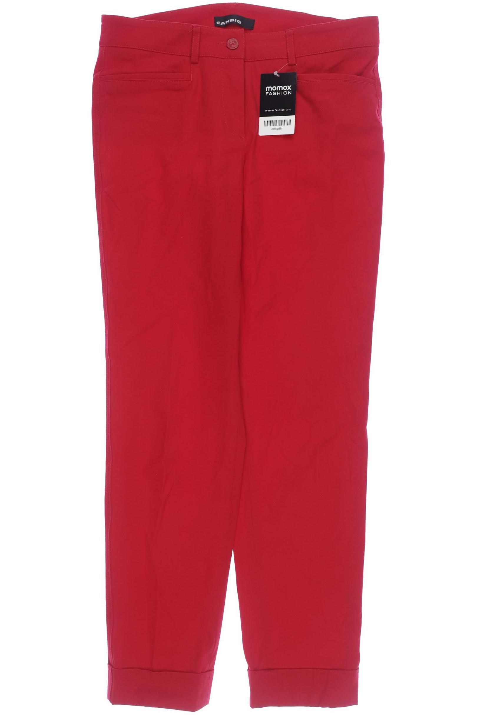 

Cambio Damen Stoffhose, rot, Gr. 31