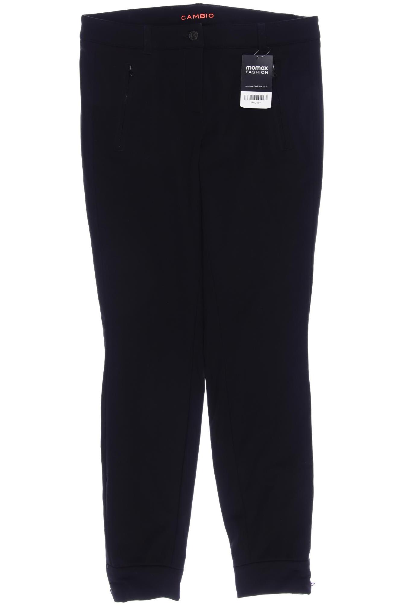 

Cambio Damen Stoffhose, schwarz, Gr. 38