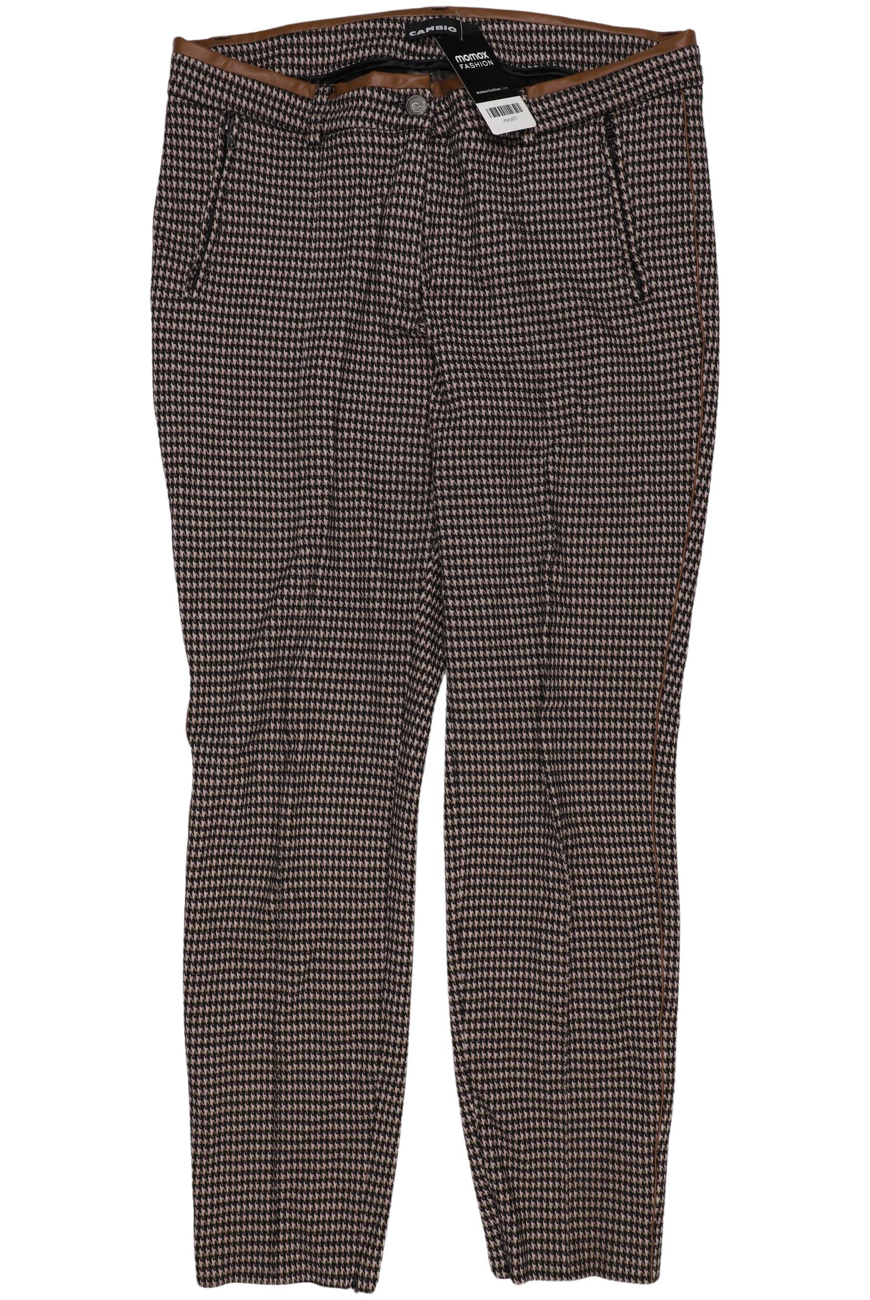 

Cambio Damen Stoffhose, braun, Gr. 34