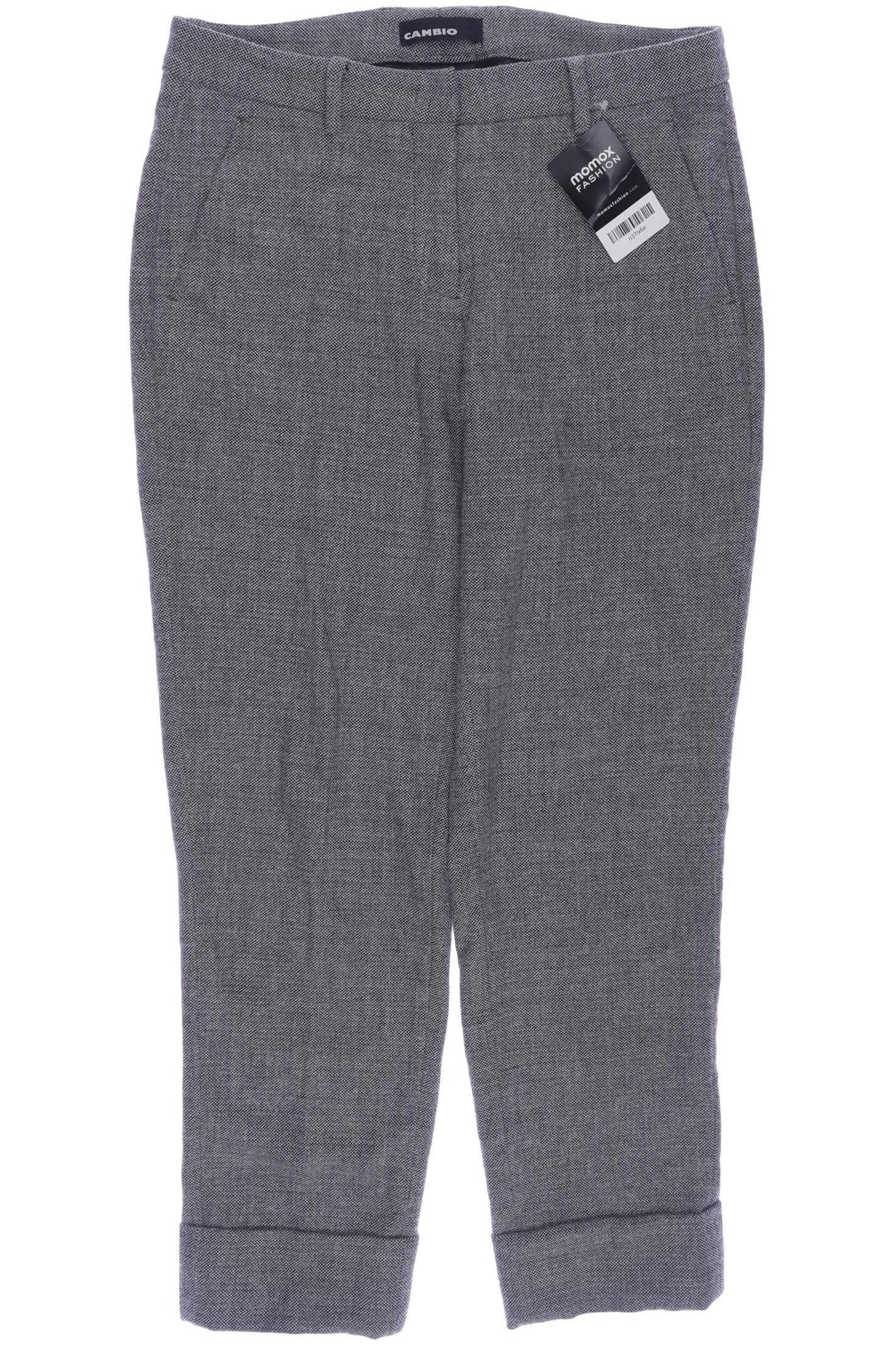 

Cambio Damen Stoffhose, grau, Gr. 36
