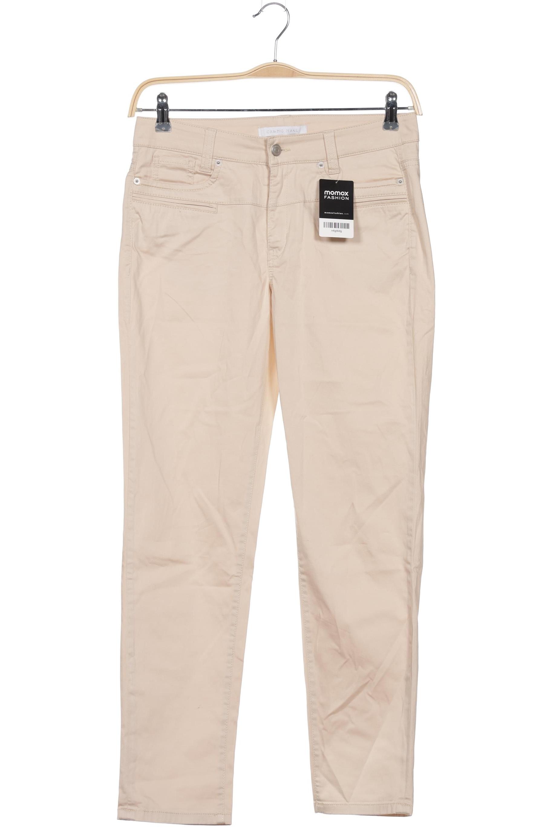 

Cambio Damen Stoffhose, cremeweiß, Gr. 31