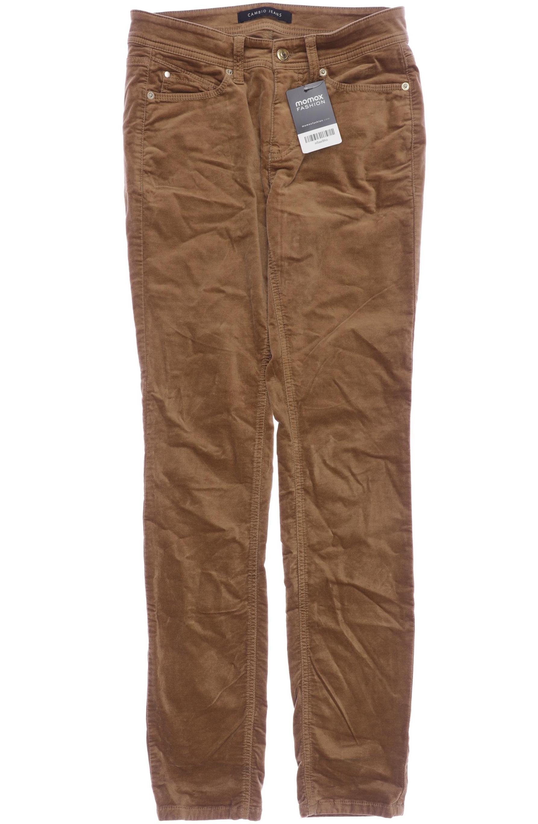

Cambio Damen Stoffhose, braun, Gr. 28