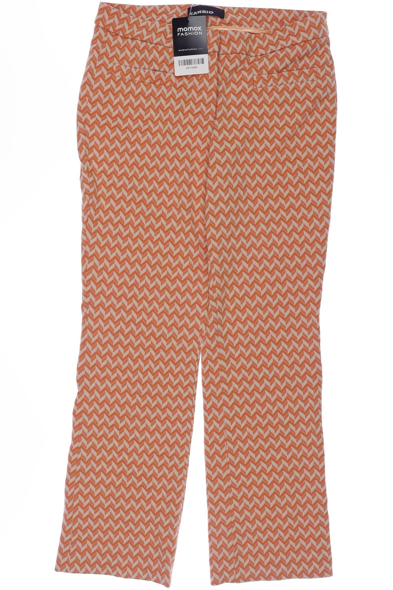 

Cambio Damen Stoffhose, orange, Gr. 28