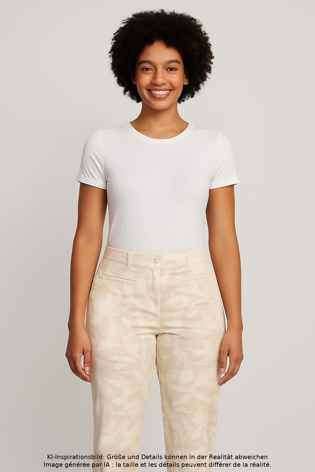 

Cambio Damen Stoffhose, beige, Gr. 31