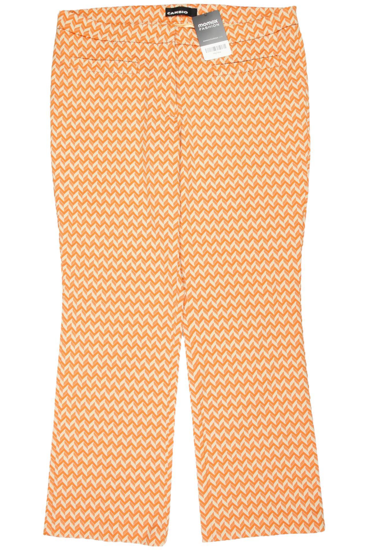 

Cambio Damen Stoffhose, orange, Gr. 44