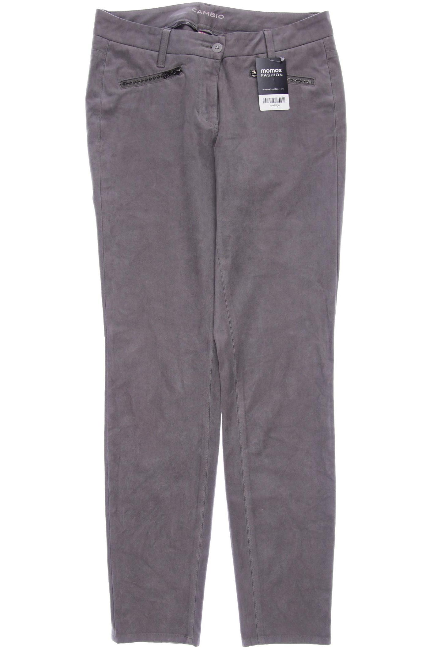 

Cambio Damen Stoffhose, grau, Gr. 38