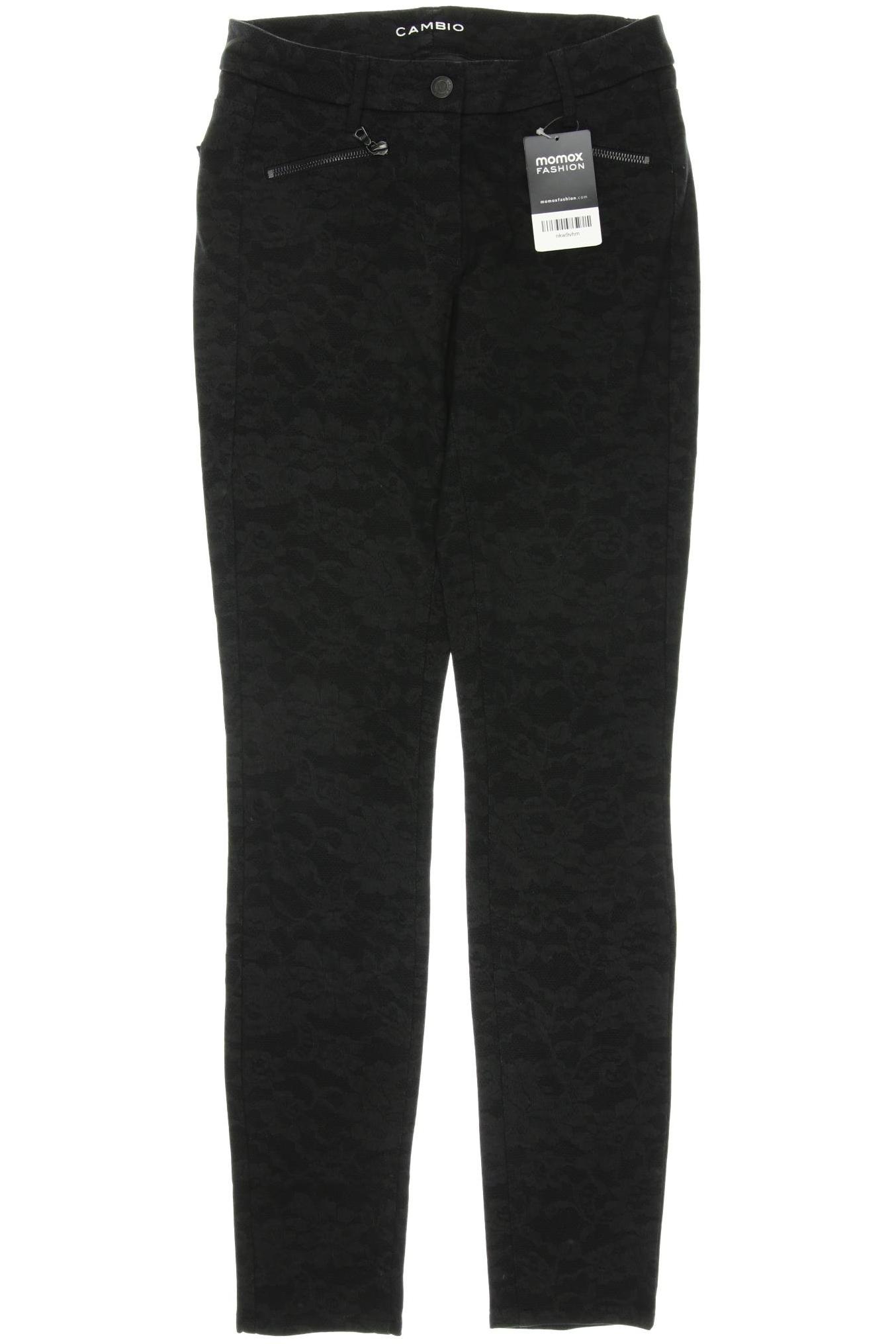 

Cambio Damen Stoffhose, schwarz, Gr. 34