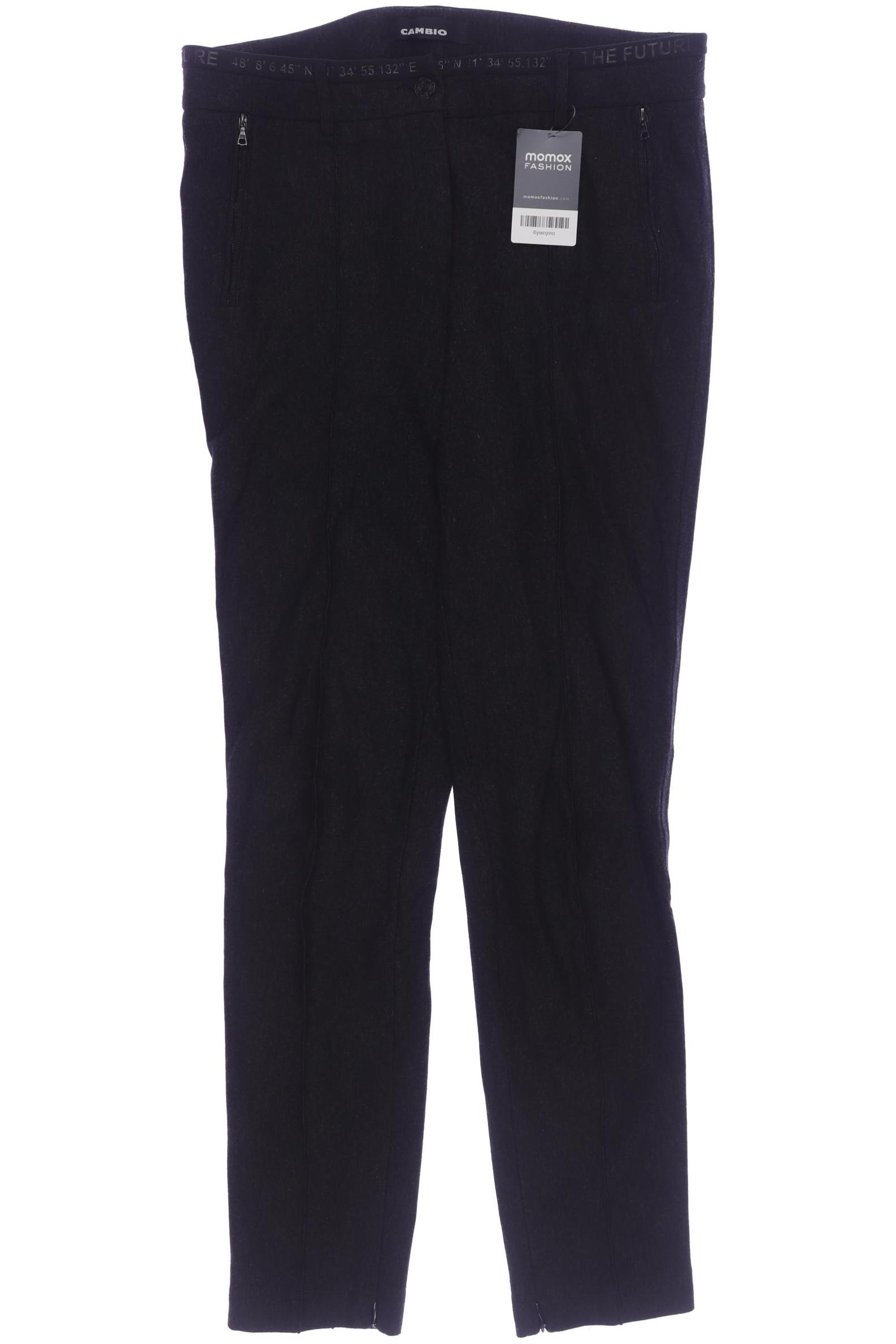 

Cambio Damen Stoffhose, grau, Gr. 40