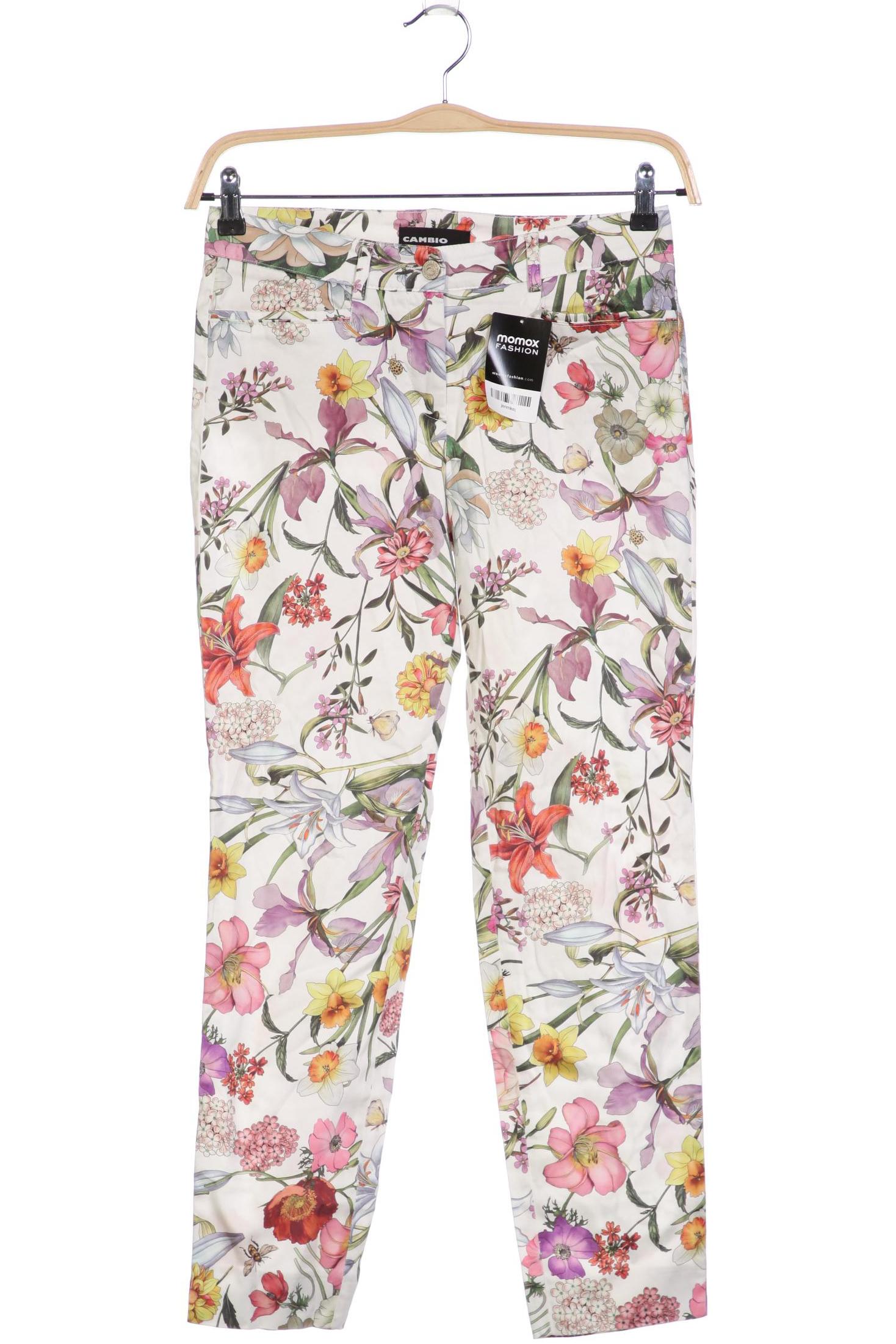 

Cambio Damen Stoffhose, mehrfarbig, Gr. 34