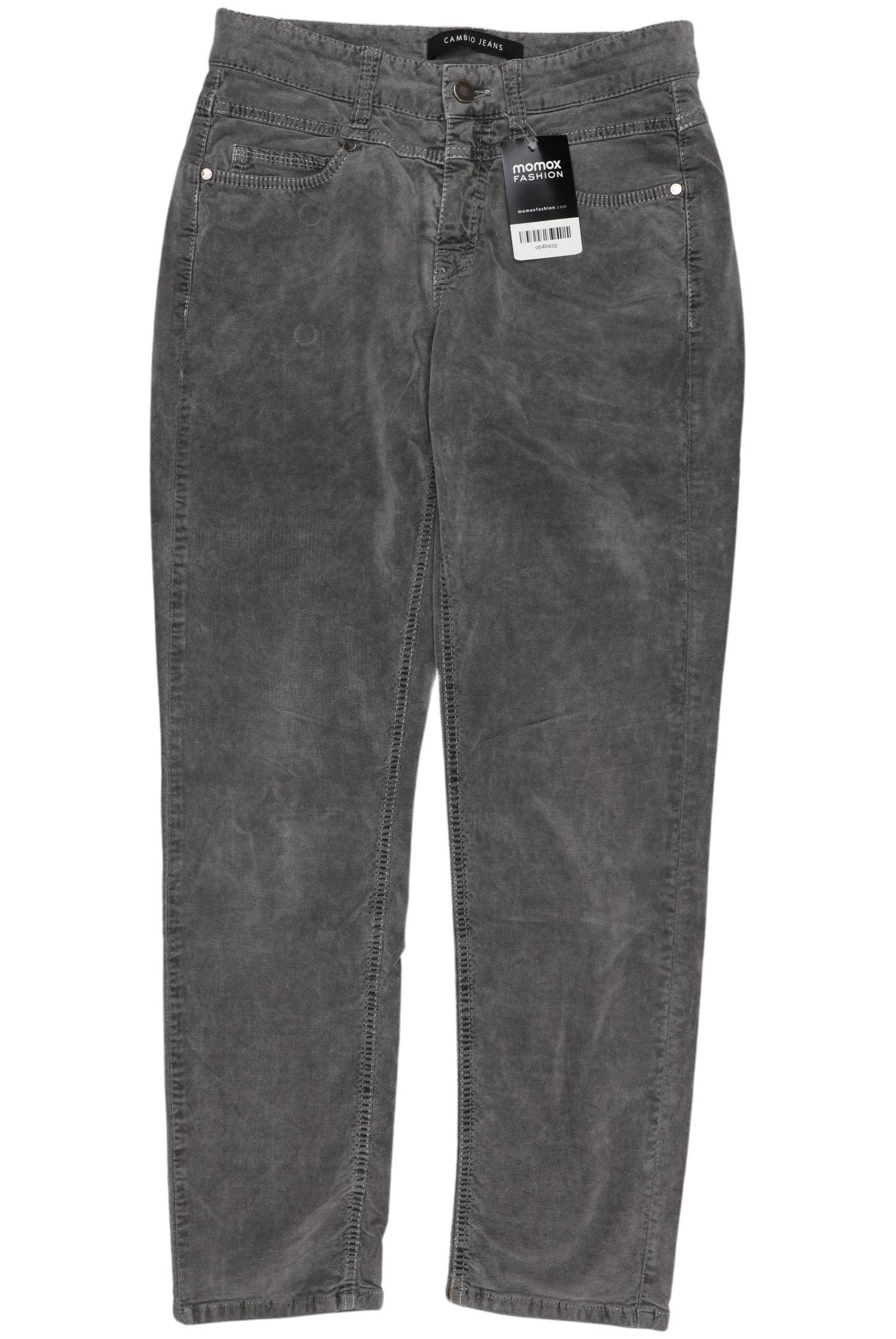 

Cambio Damen Stoffhose, grau, Gr. 38