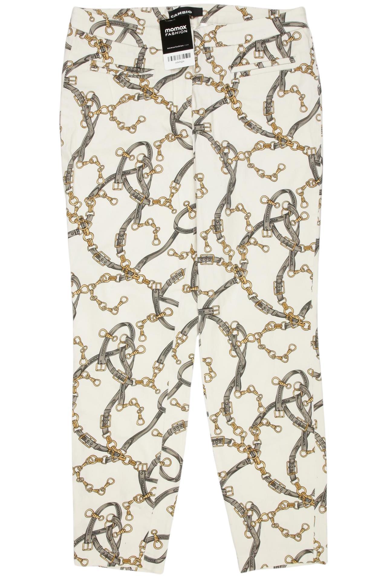 

Cambio Damen Stoffhose, weiß, Gr. 36