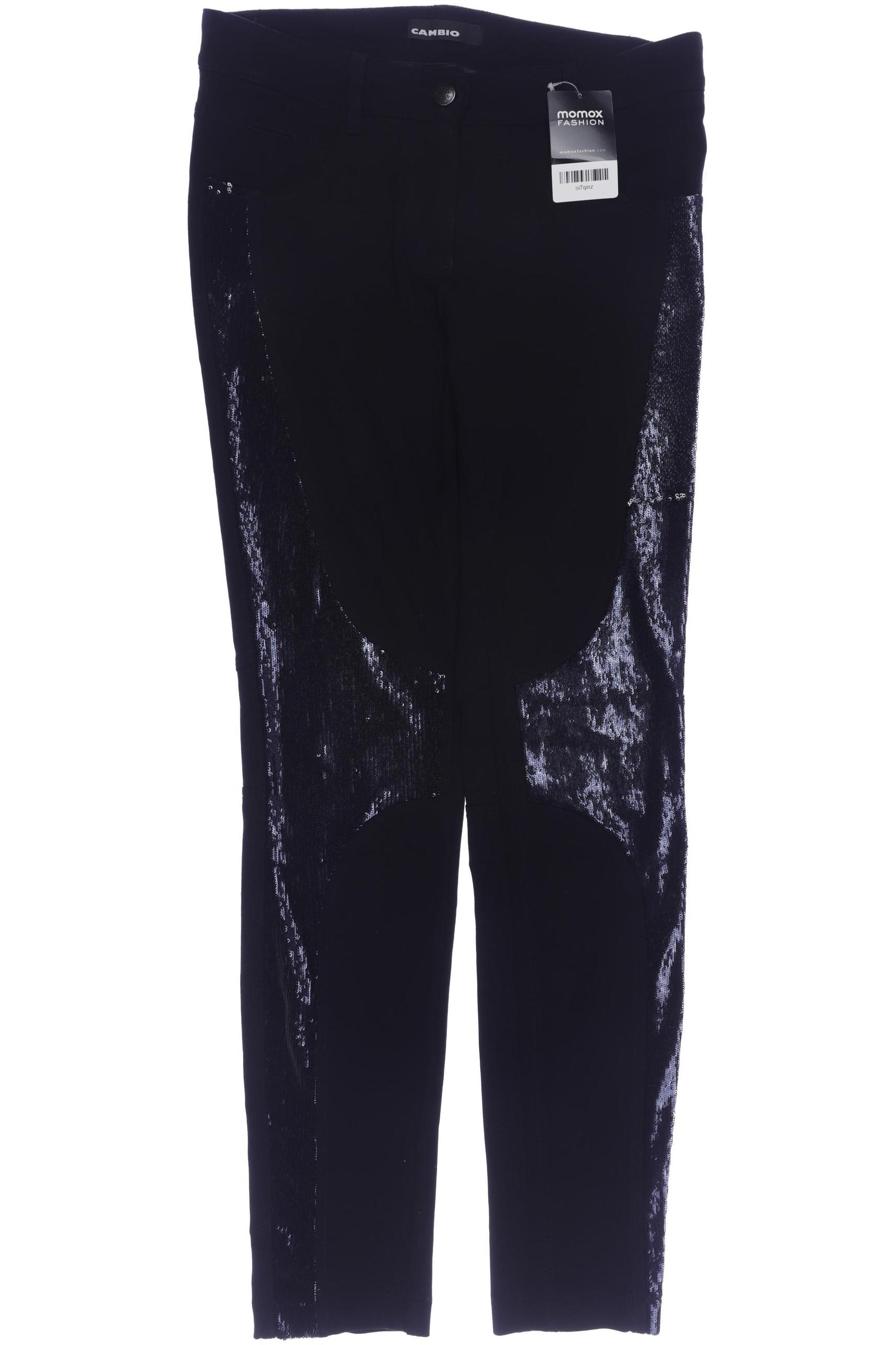 

Cambio Damen Stoffhose, schwarz, Gr. 36