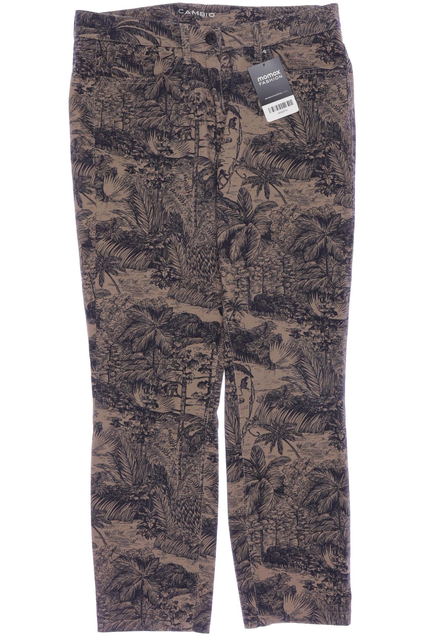 

Cambio Damen Stoffhose, braun, Gr. 38