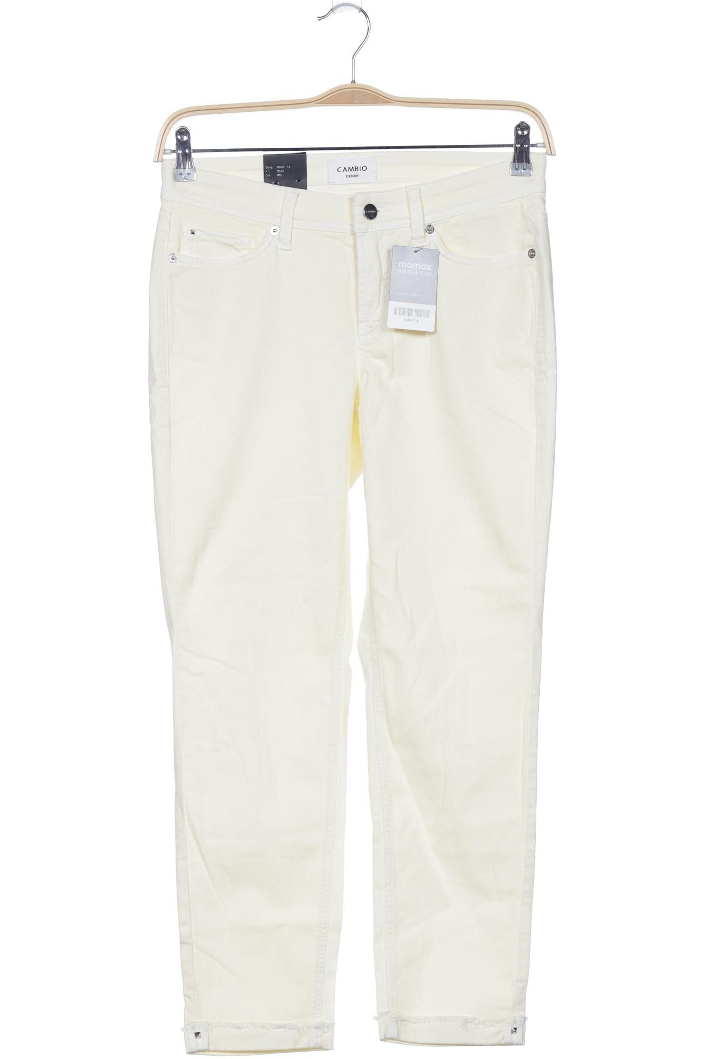 

Cambio Damen Stoffhose, cremeweiß, Gr. 38