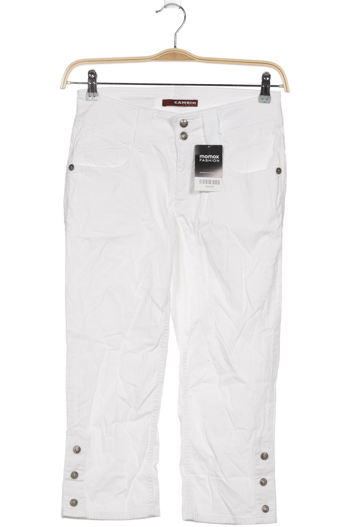 

Cambio Damen Stoffhose, weiß, Gr. 36