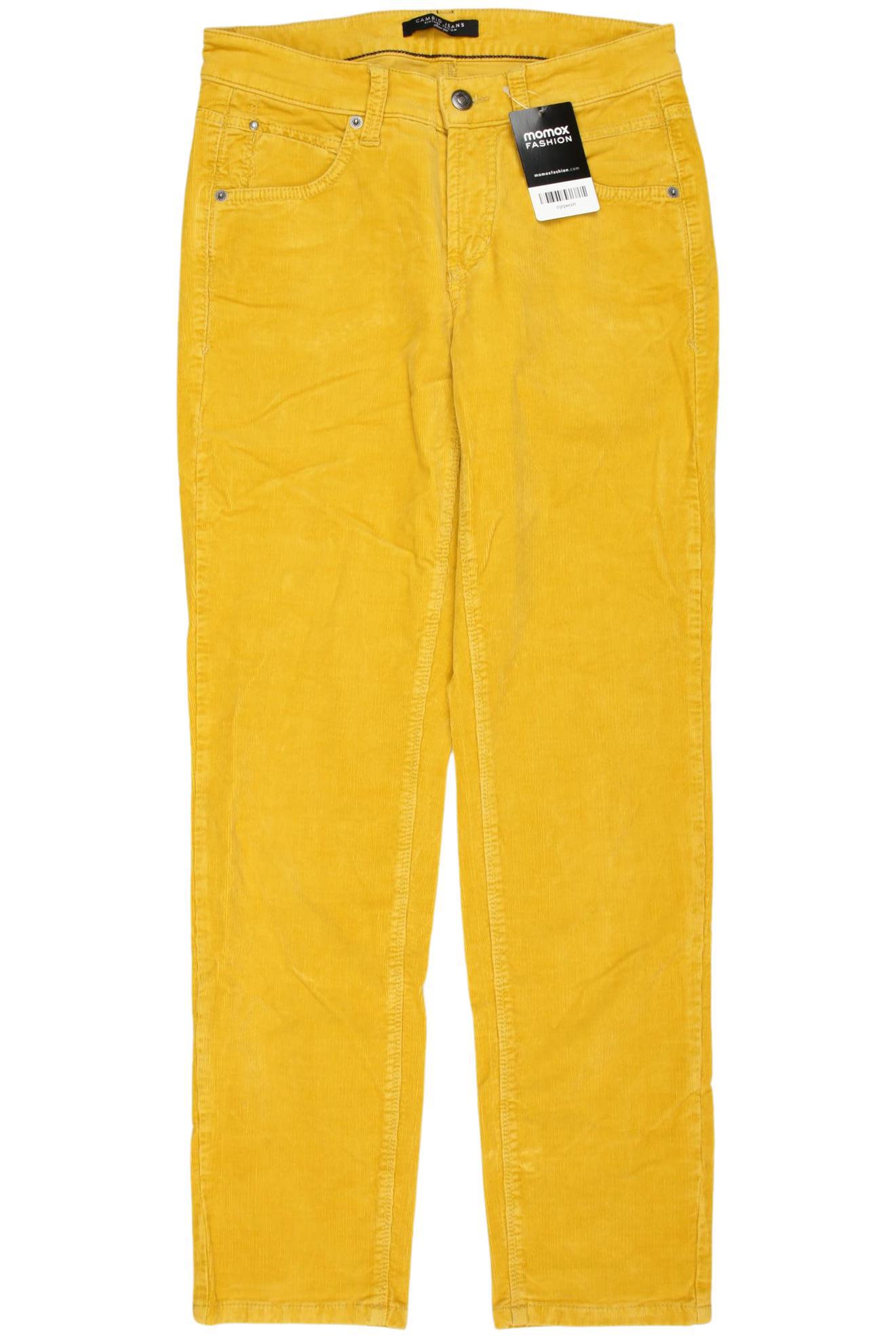 

Cambio Damen Stoffhose, gelb, Gr. 36